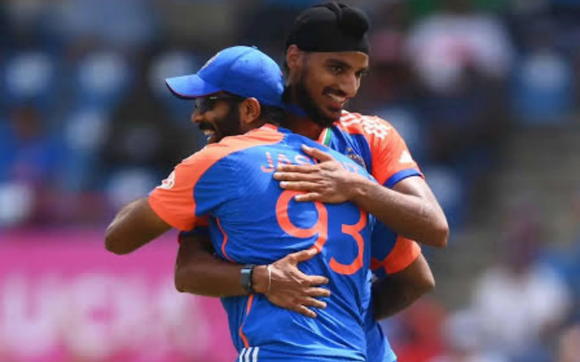 Jasprit Bumrah and Arshdeep Singh [Source: @Sikhpioneers80/x]