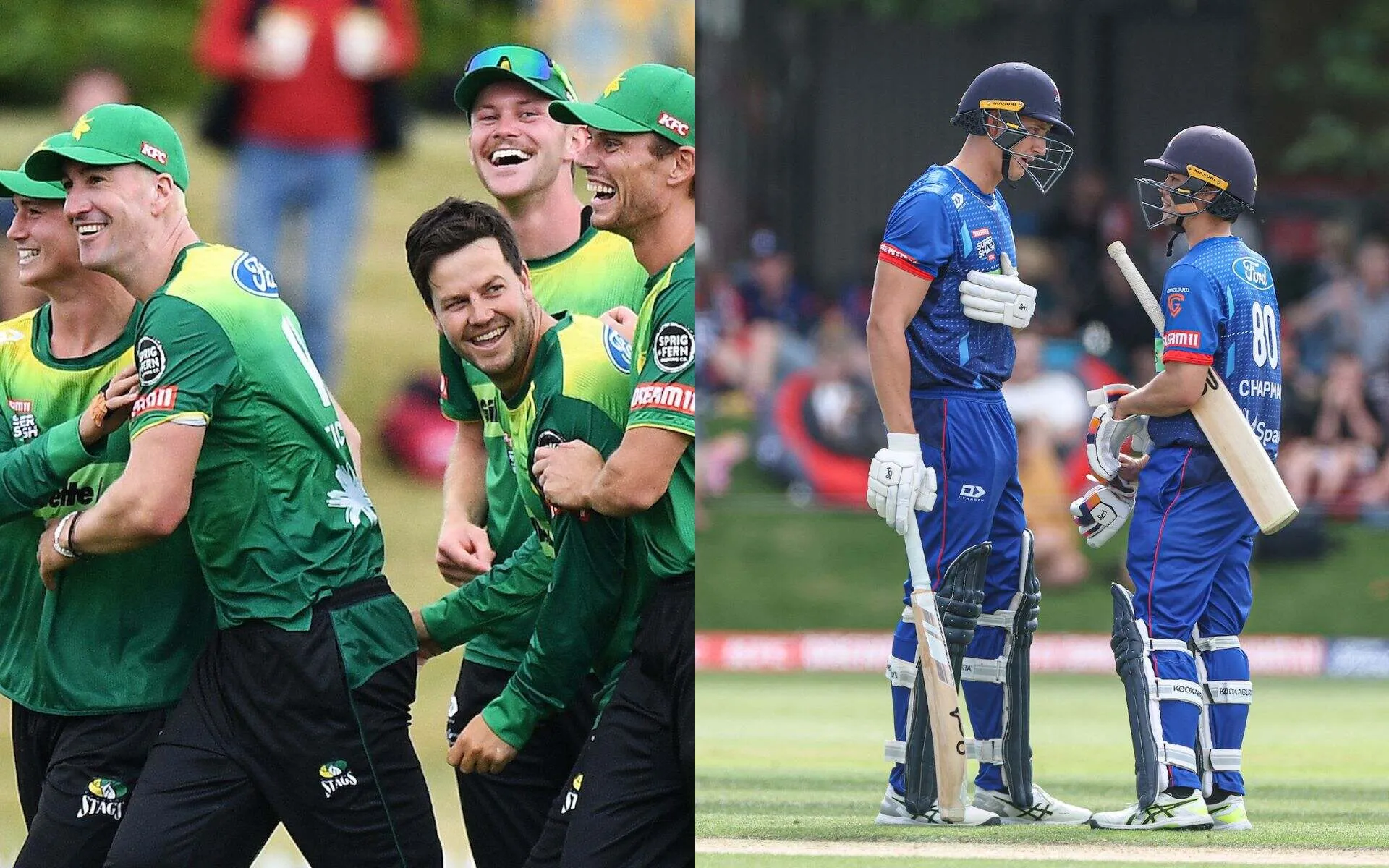 Central Stags vs Auckland Aces (Source: @SuperSmashNZ/X.com)