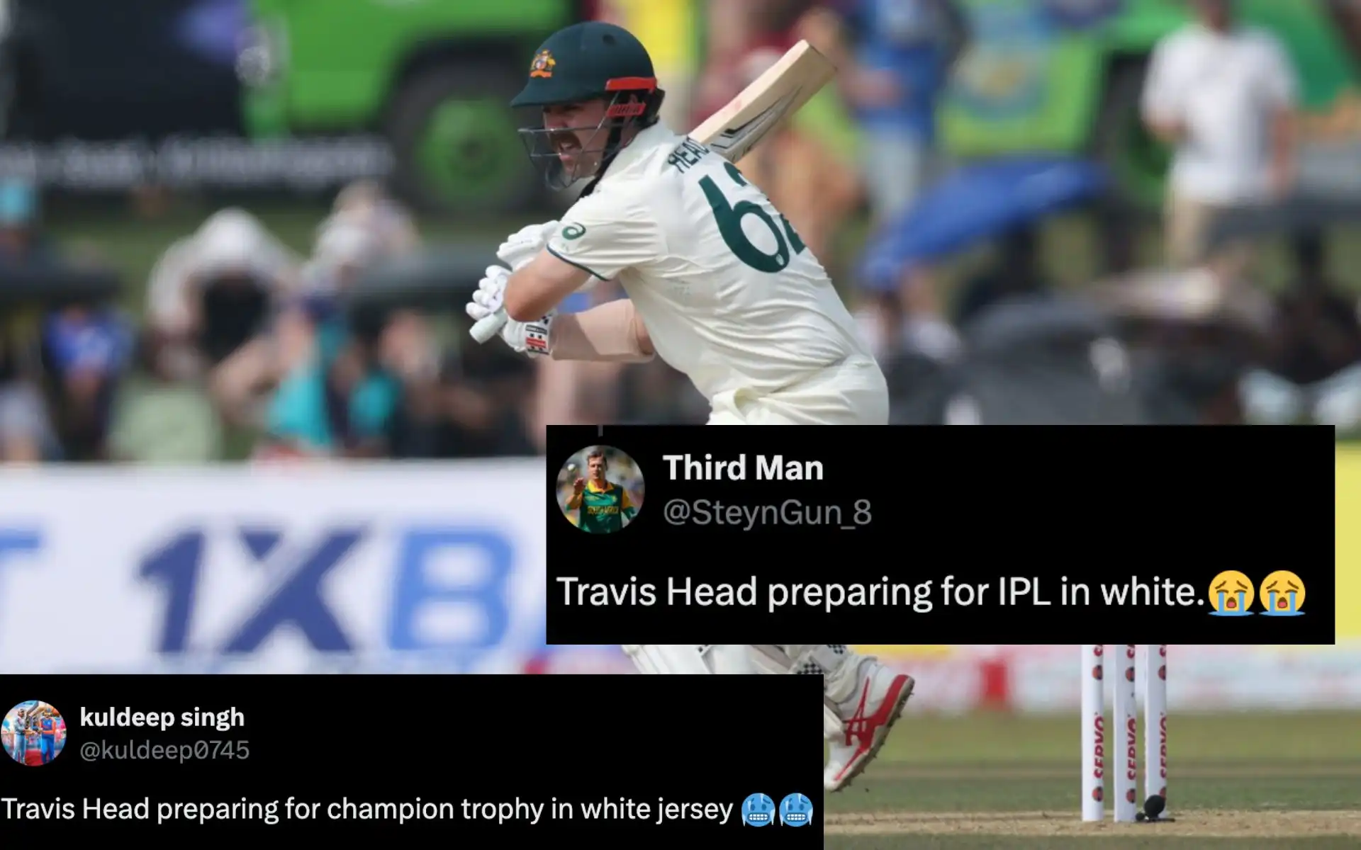 Travis Head's explosive knock vs SL (Source:@AdvocateMessi,x.com)