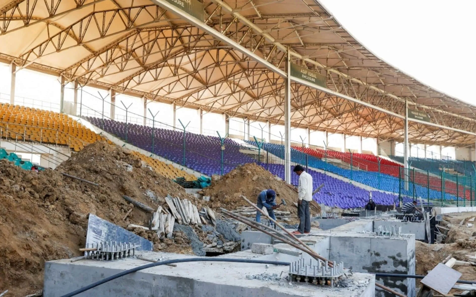 Karachi Stadium - (Source: @FirstSports/X.com)