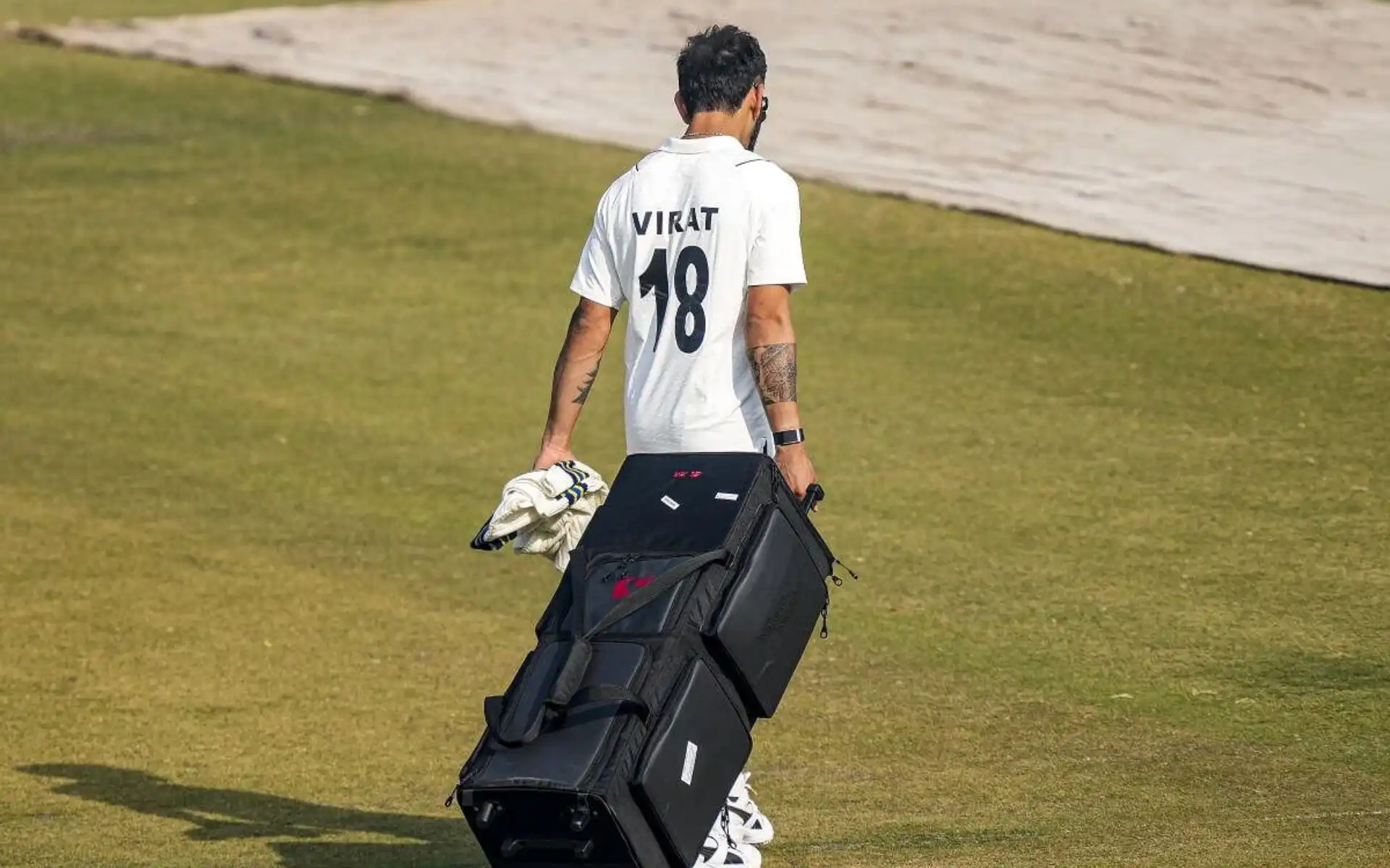 Virat Kohli's Jersey number 18 (Source:@Trend_VKohli,x.com)