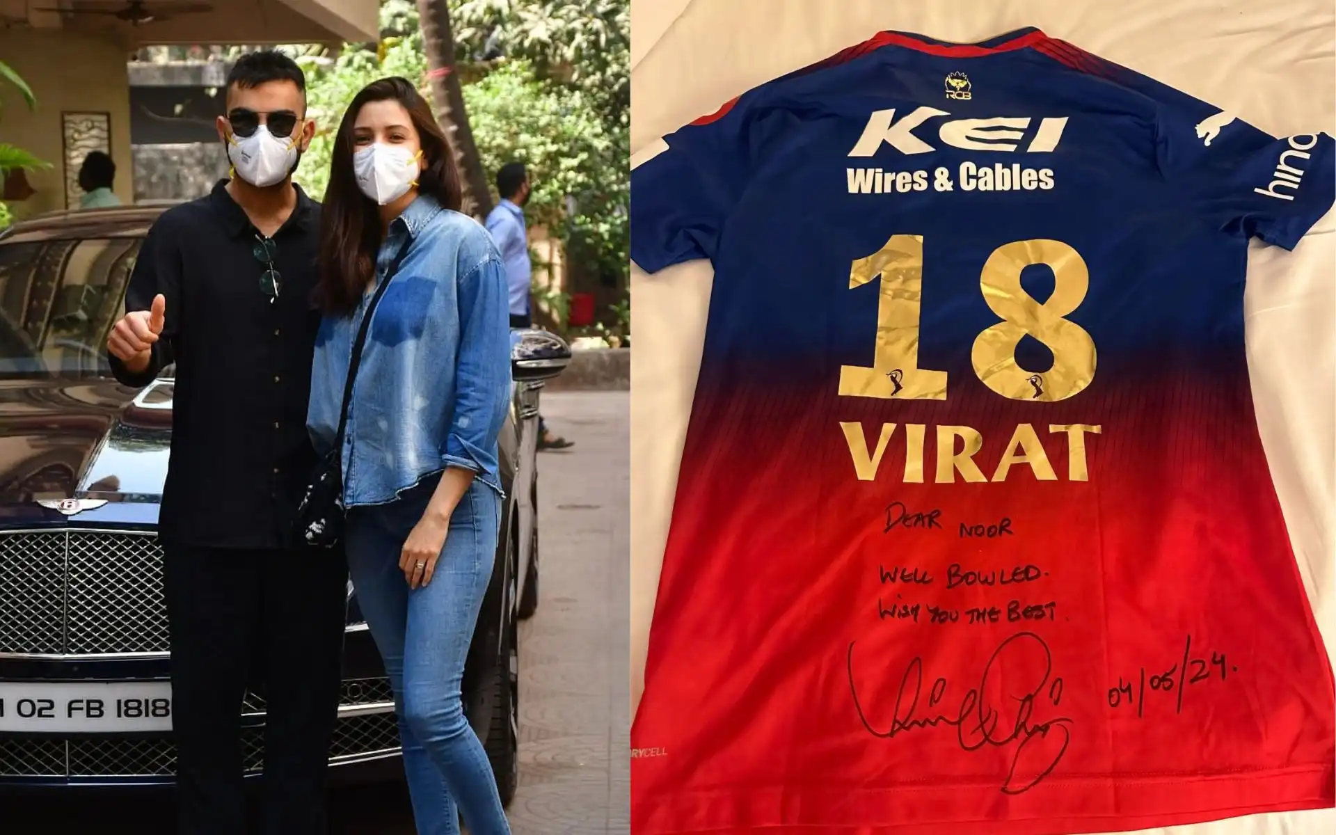 Virat Kohli special connection with 18 (Source:@CricCrazyJohns,x.com)