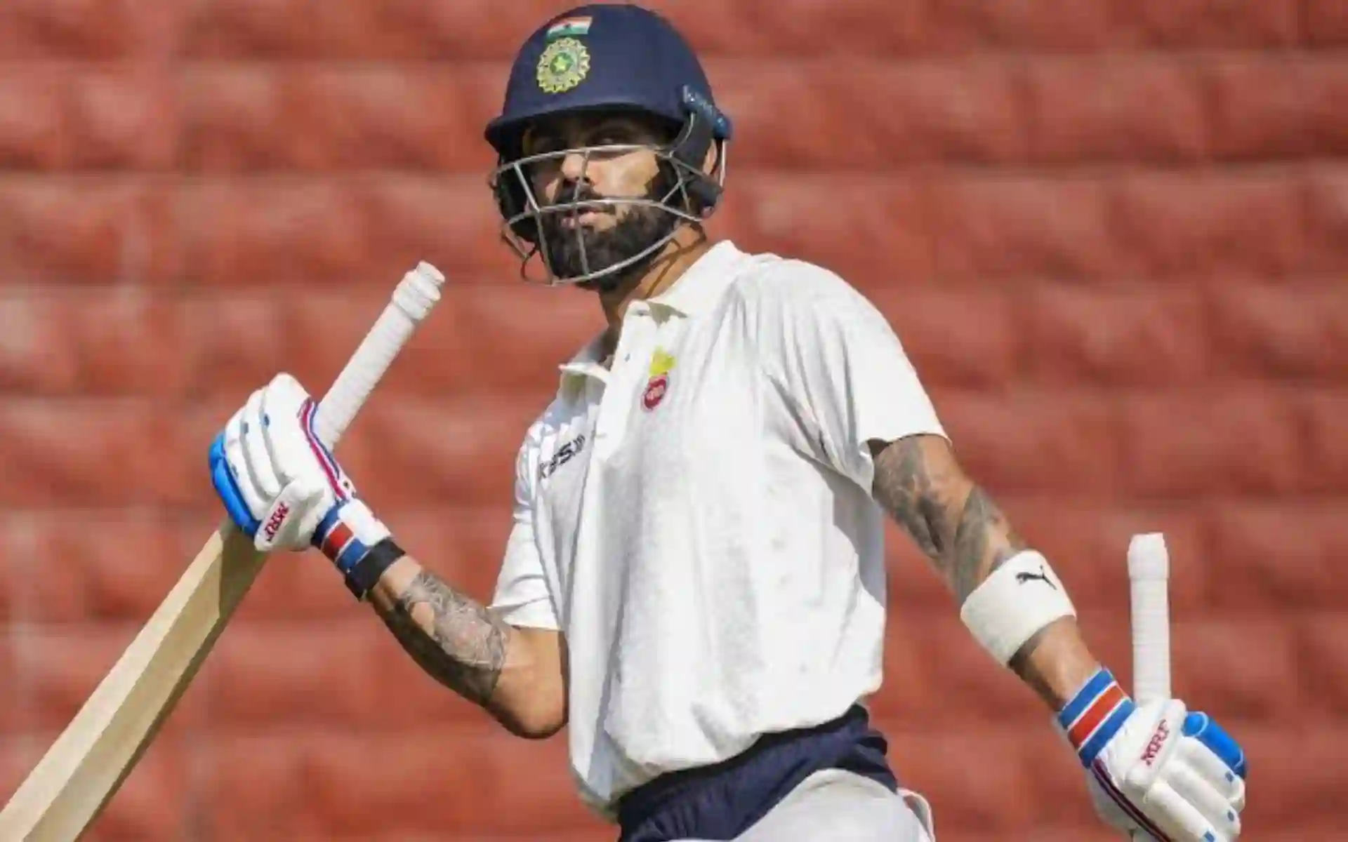 Virat Kohli is playing Ranji Trophy after 12 years [Source: @mufaddalvohra_1/x.com]