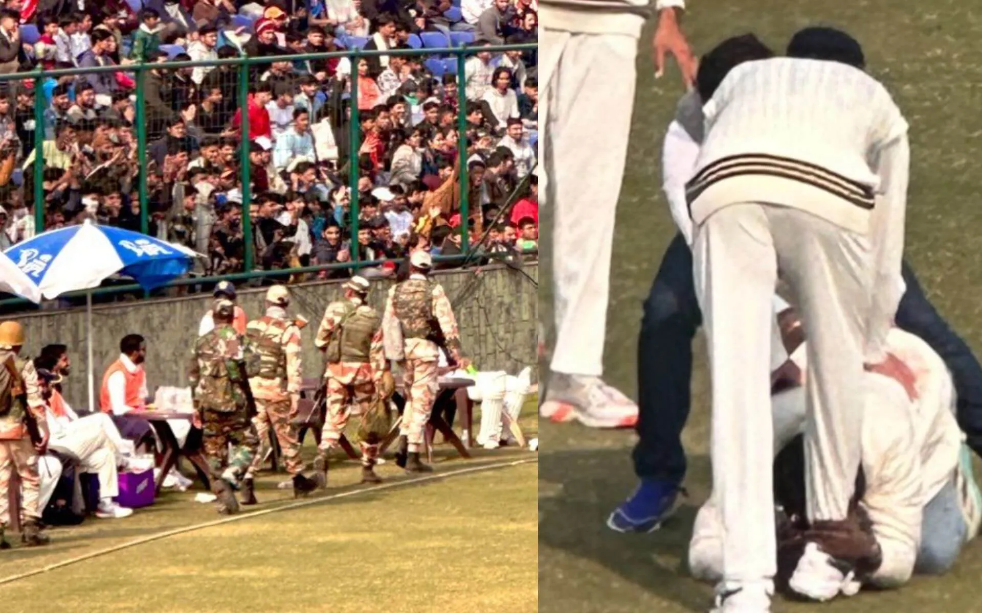 More security arranged for Virat Kohli (Source: @83_MCG__,@PitchSideBCD/X.com)