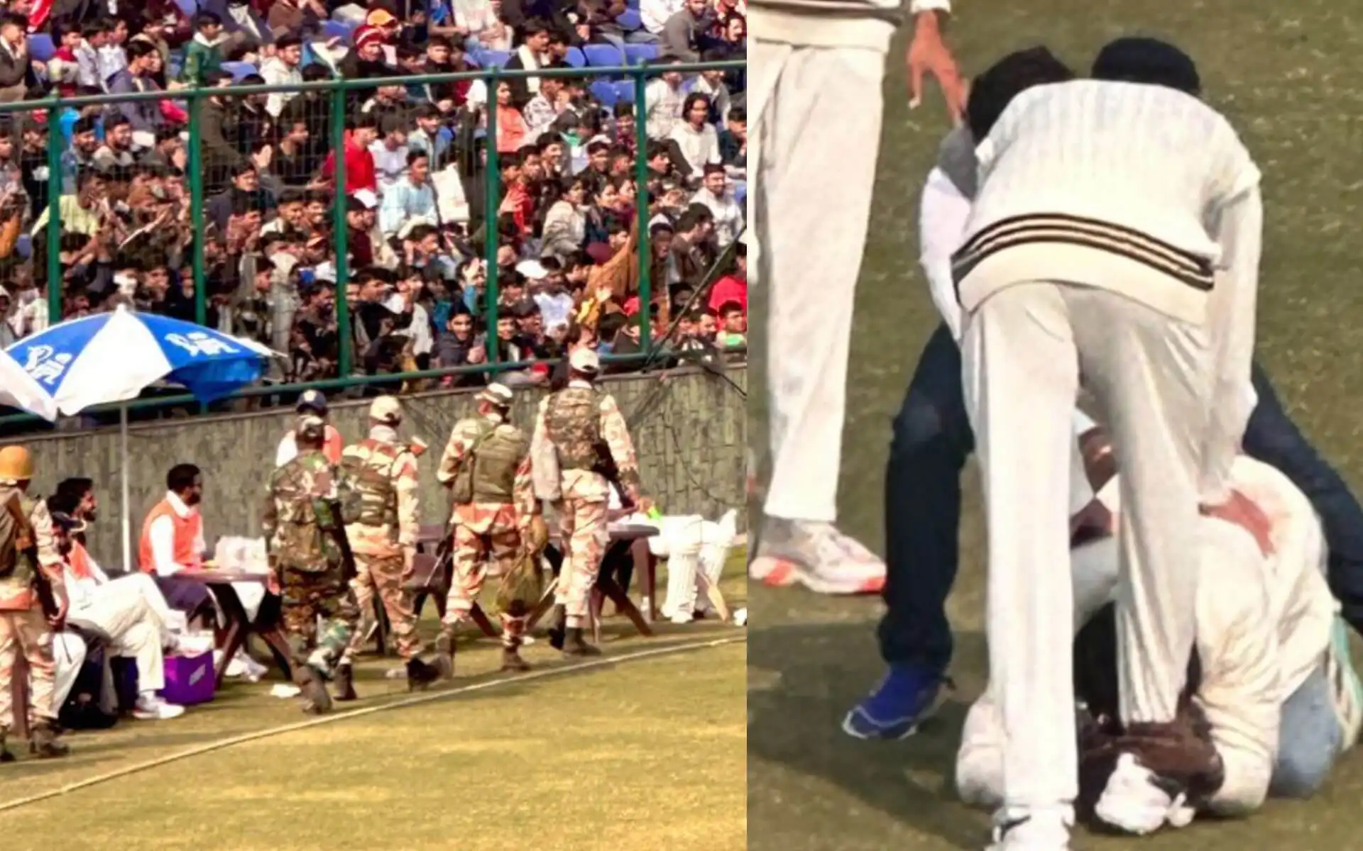 More security arranged for Virat Kohli (Source: @83_MCG__,@PitchSideBCD/X.com)