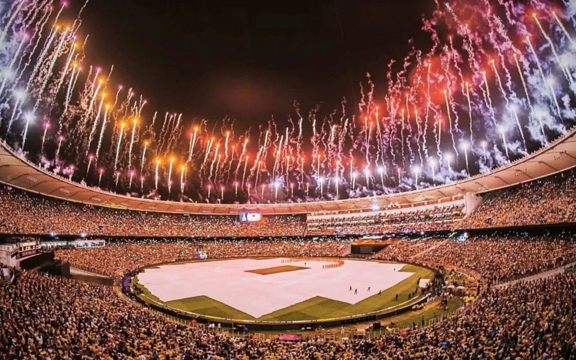 World Cup 2023 Opening Ceremony (Source: @mufaddal_vohra/X.com)