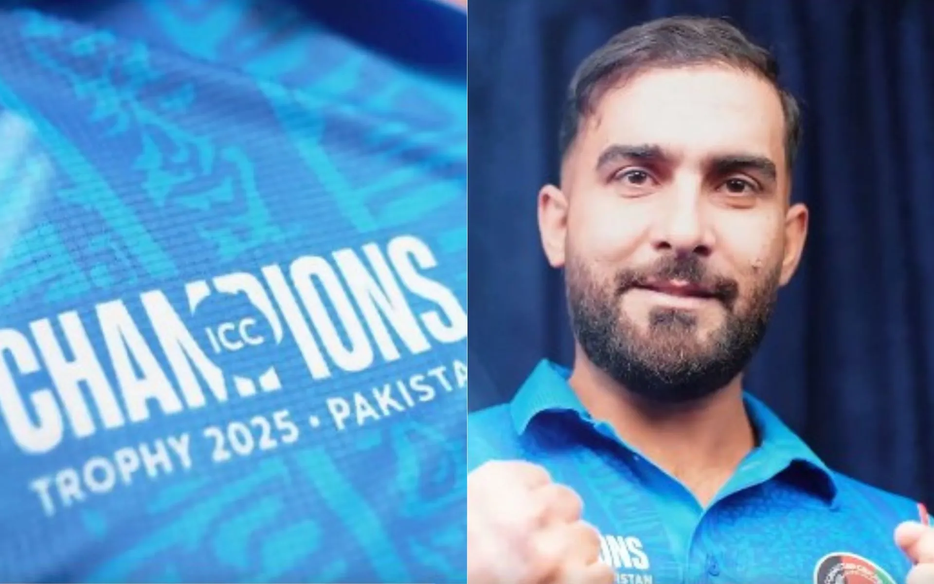 Afghanistan team jersey for Champions Trophy 2025 [Source: @ACBofficials/x]