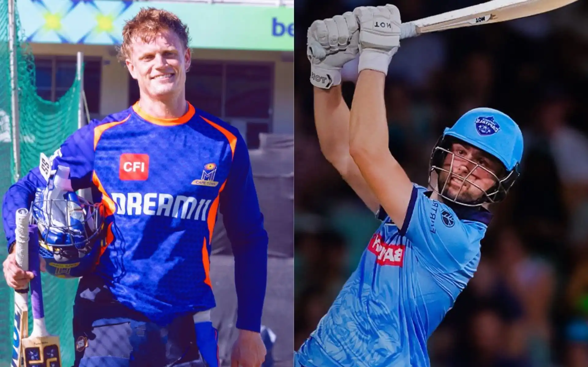 Ryan Rickelton and Will Jacks are top choices for fantasy team captains [Source: @PretoriaCapsSA/X.com]