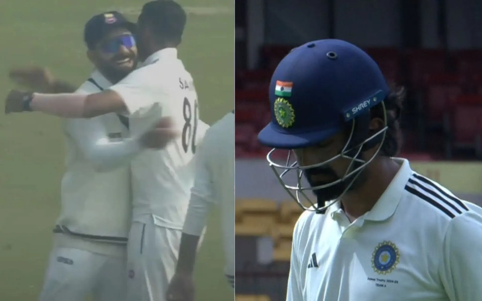 Virat Kohli and KL Rahul [Source: @21OneTwo34, @mufaddal_vohra/x]