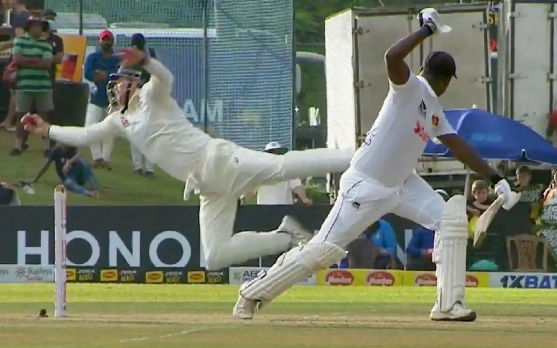 Travis Head's catch on day 2 of 1st Test (Source:@7Cricket/X.com)