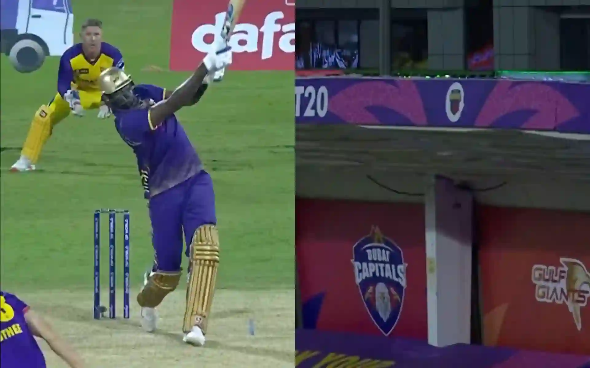 Jason Holder stuns fans with spectacular six in ILT20 2025 [Source: @ilt20onzee/X.com]