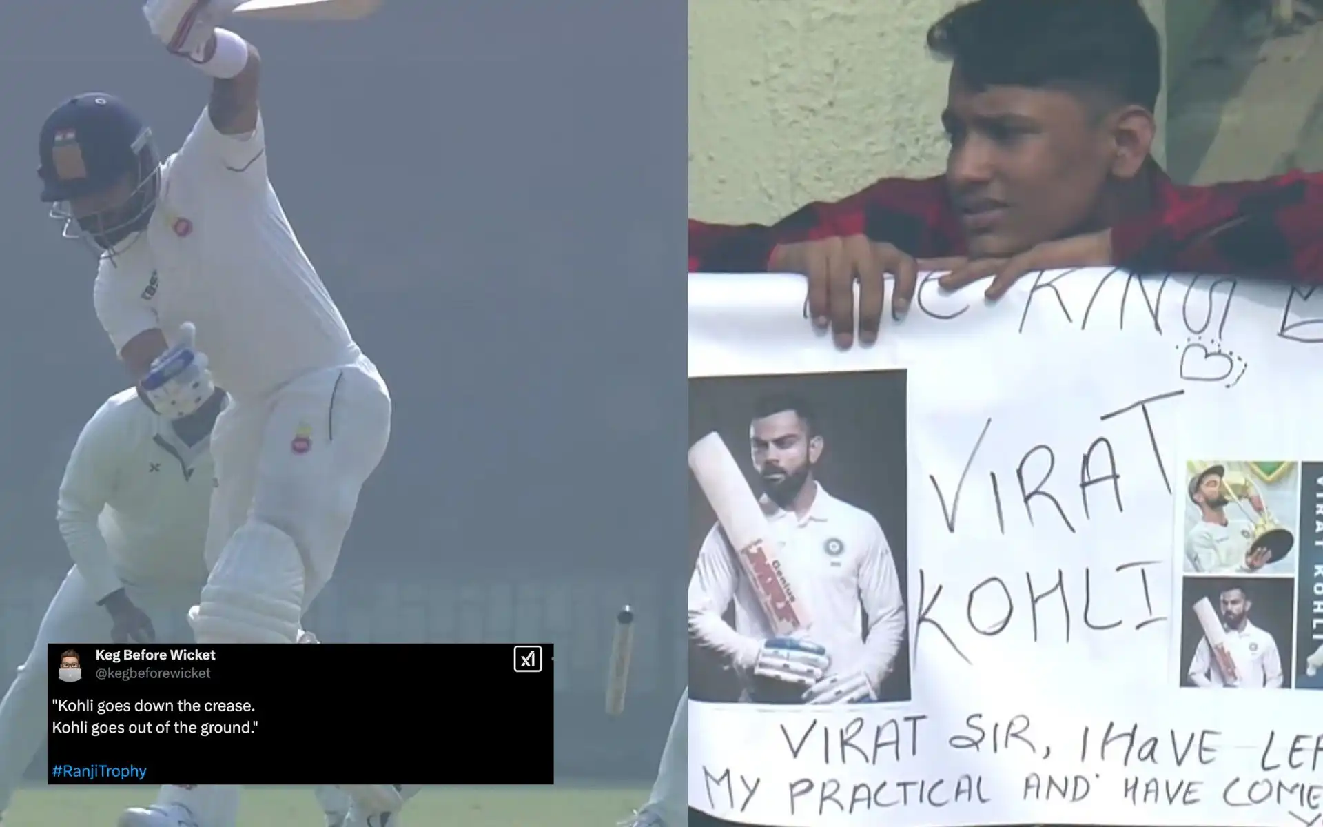 'Chose A Different Way To Get Out': Netizens Go Berserk After Virat Kohli's Early Dismissal