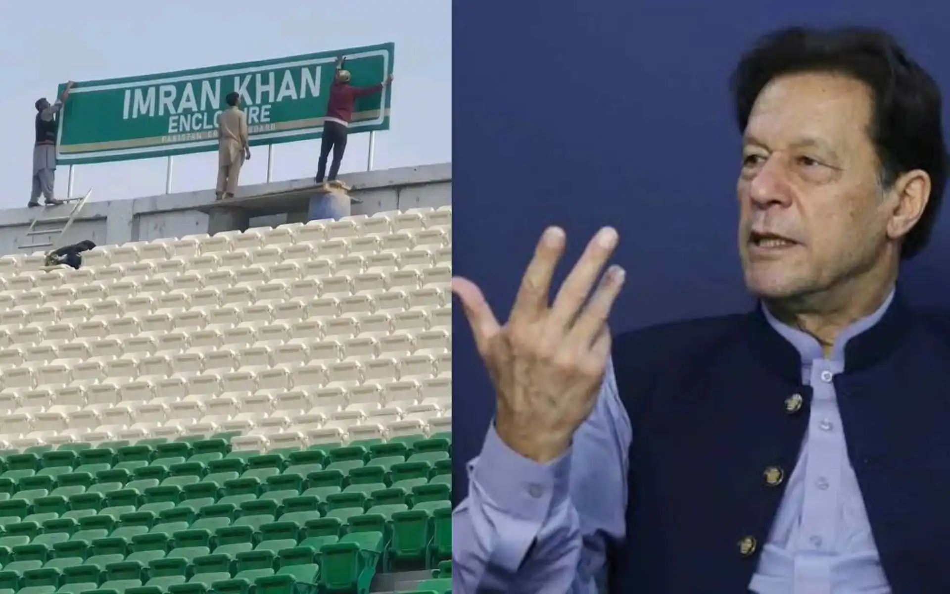 PCB clarifies stand on rumours of Imran Khan's name removal from Gaddafi Stadium [Source: @Sadiaataha/X.com]