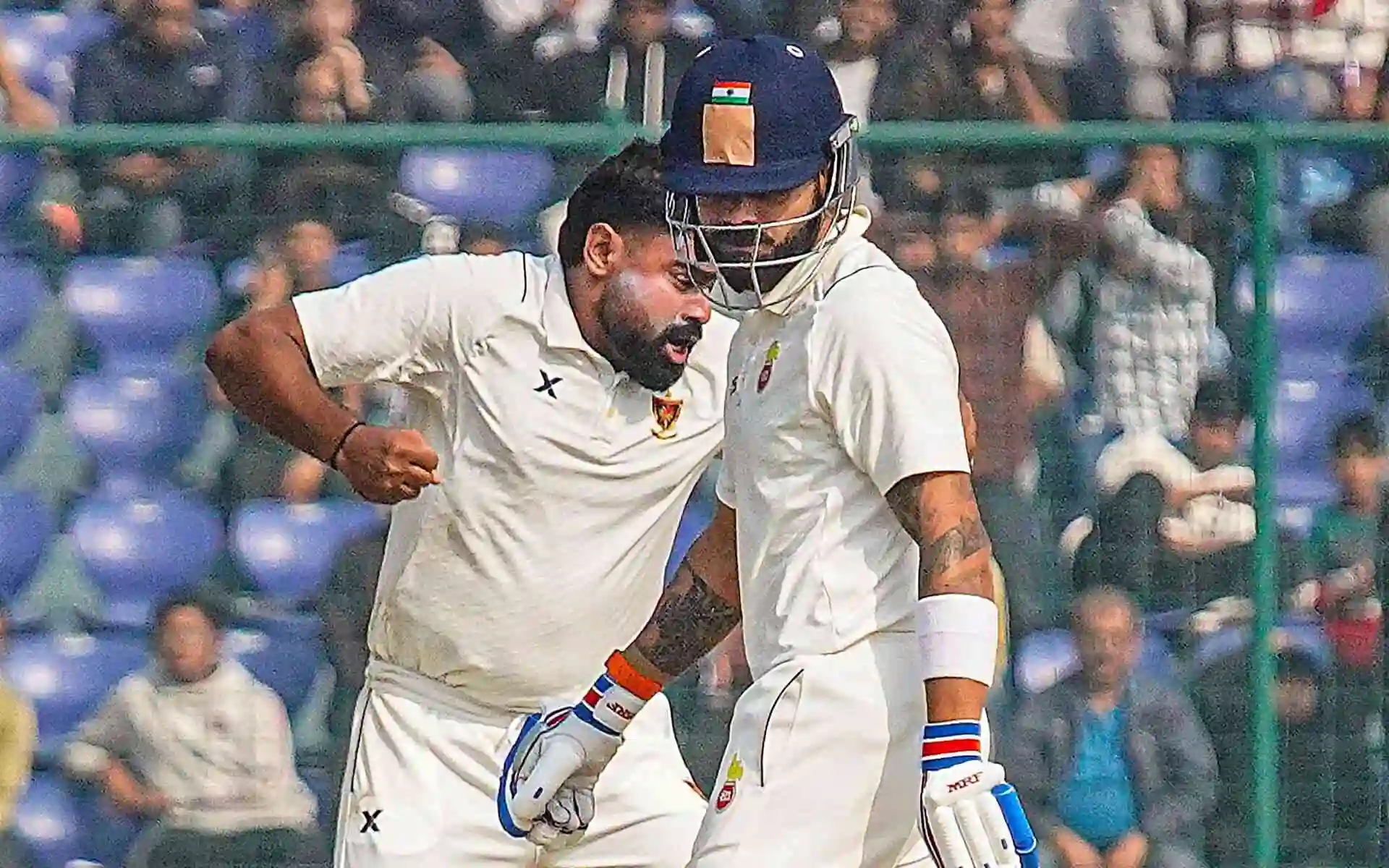 Virat Kohli after his wicket in Ranji Trophy (Source:PTI)