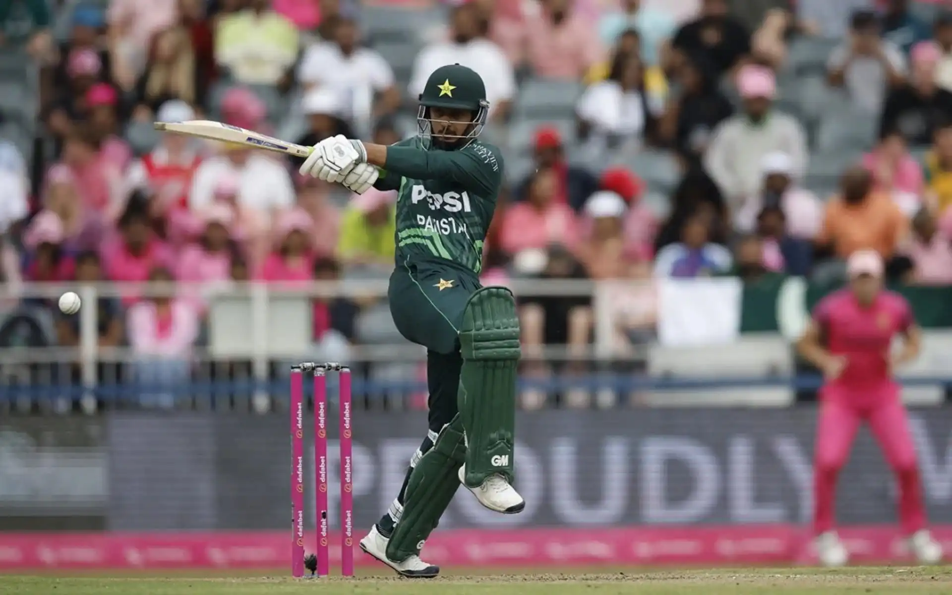 Saim Ayub's wicket (Source:@grassrootscric/X.com)