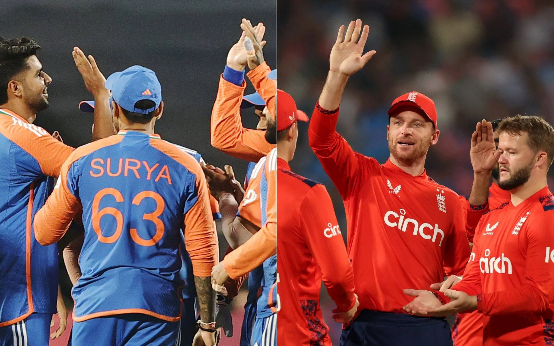 IND vs ENG Match Prediction [Source: @BCCI, @englandcricket/x.com]