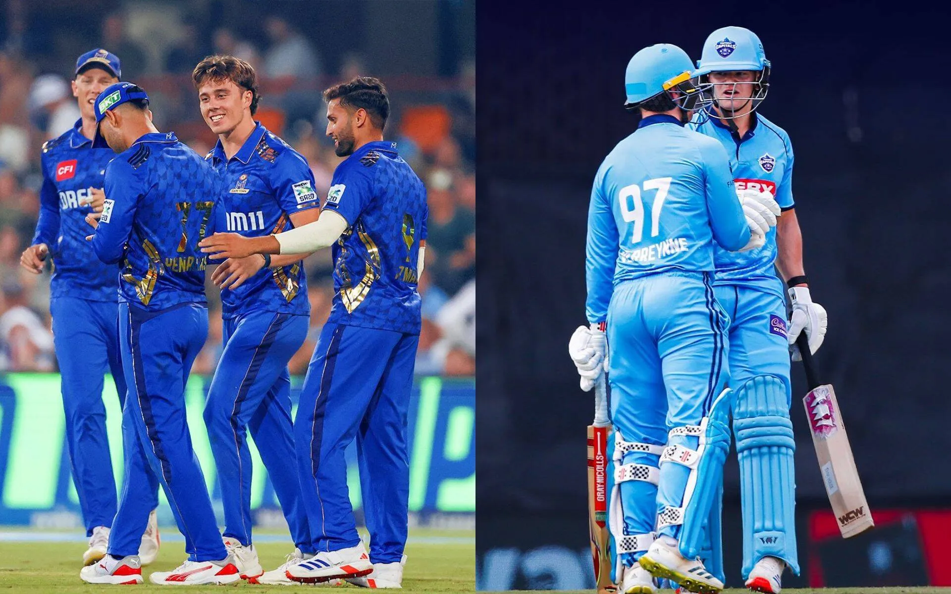 MI Cape Town vs Pretoria Capitals (Source: @MICapeTown/X.com, @PretoriaCapsSA/X.com)
