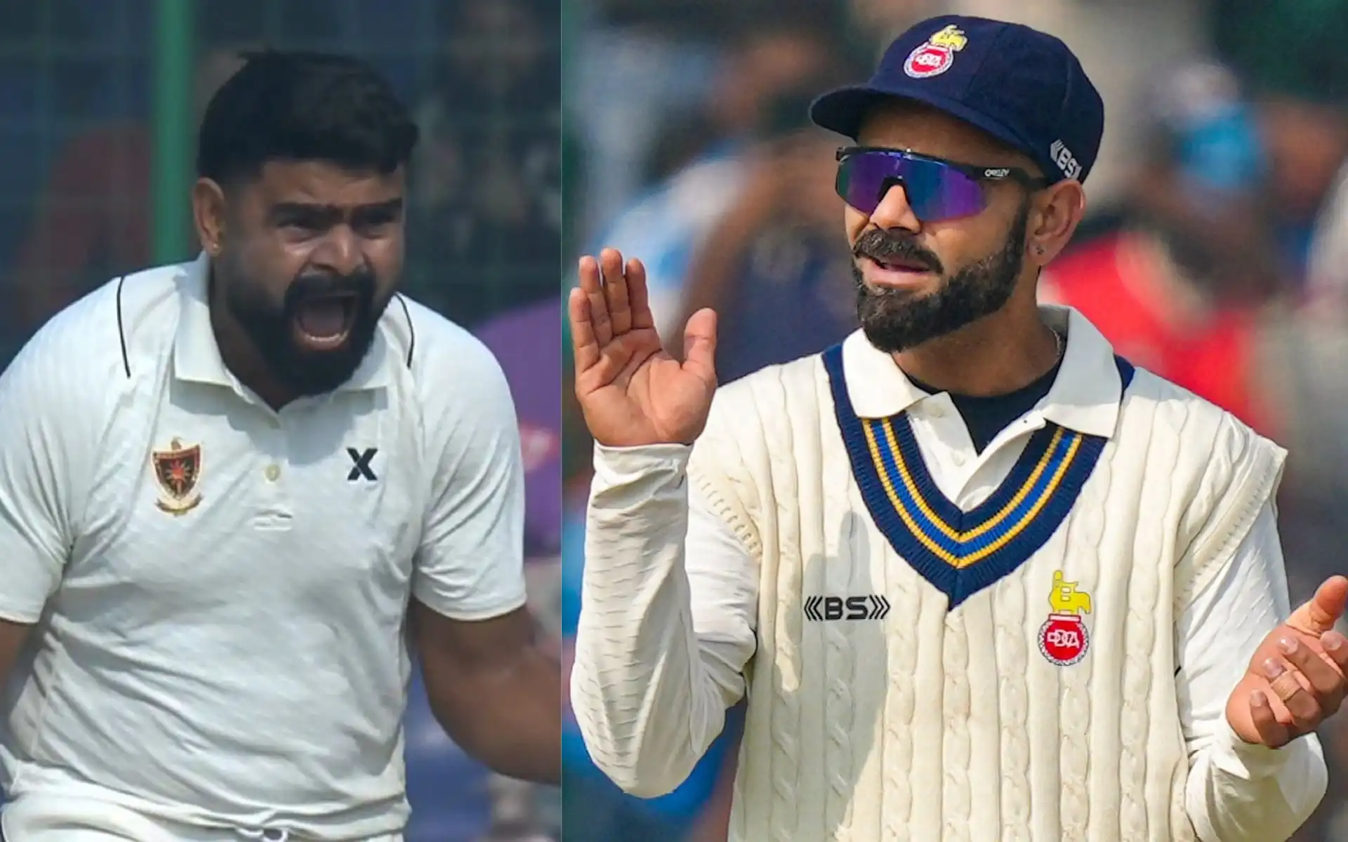 Virat Kohli praises Himanshu Sangwan for his exceptional delivery [Source: @IamShah102/X.com]