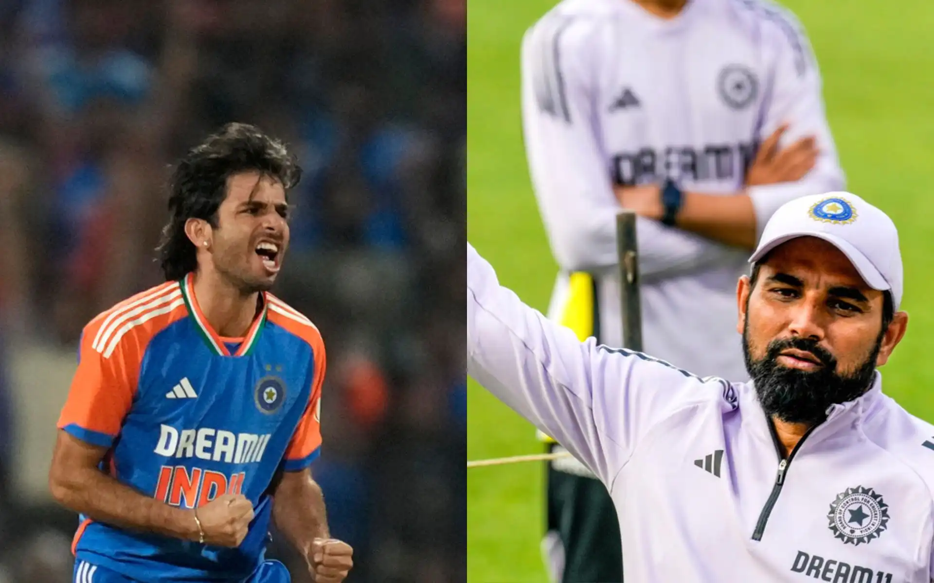 Ravi Bishnoi and Mohammed Shami [Source: AP Photos]