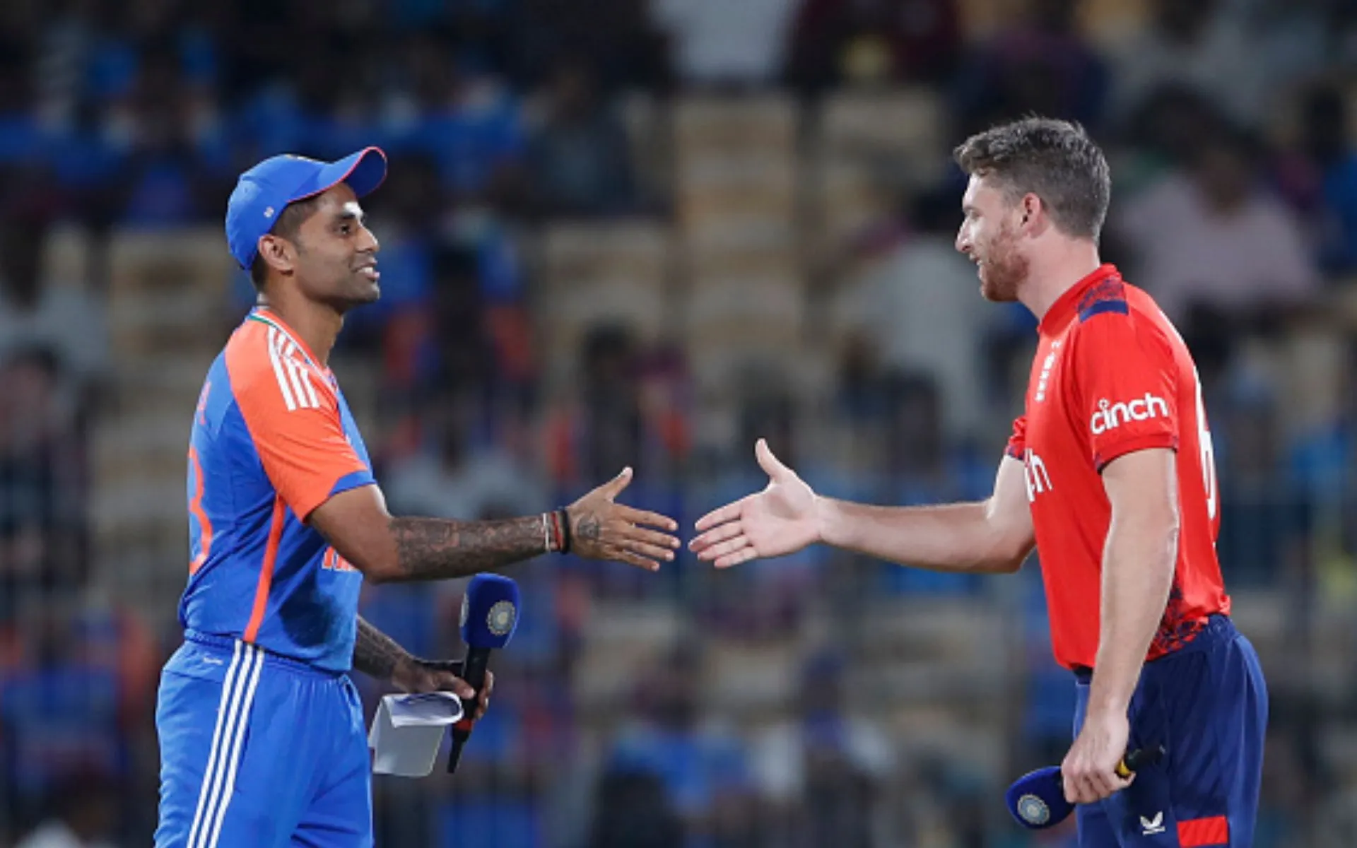 Suryakumar Yadav and Jos Buttler- (Source:@Johns/X.com)