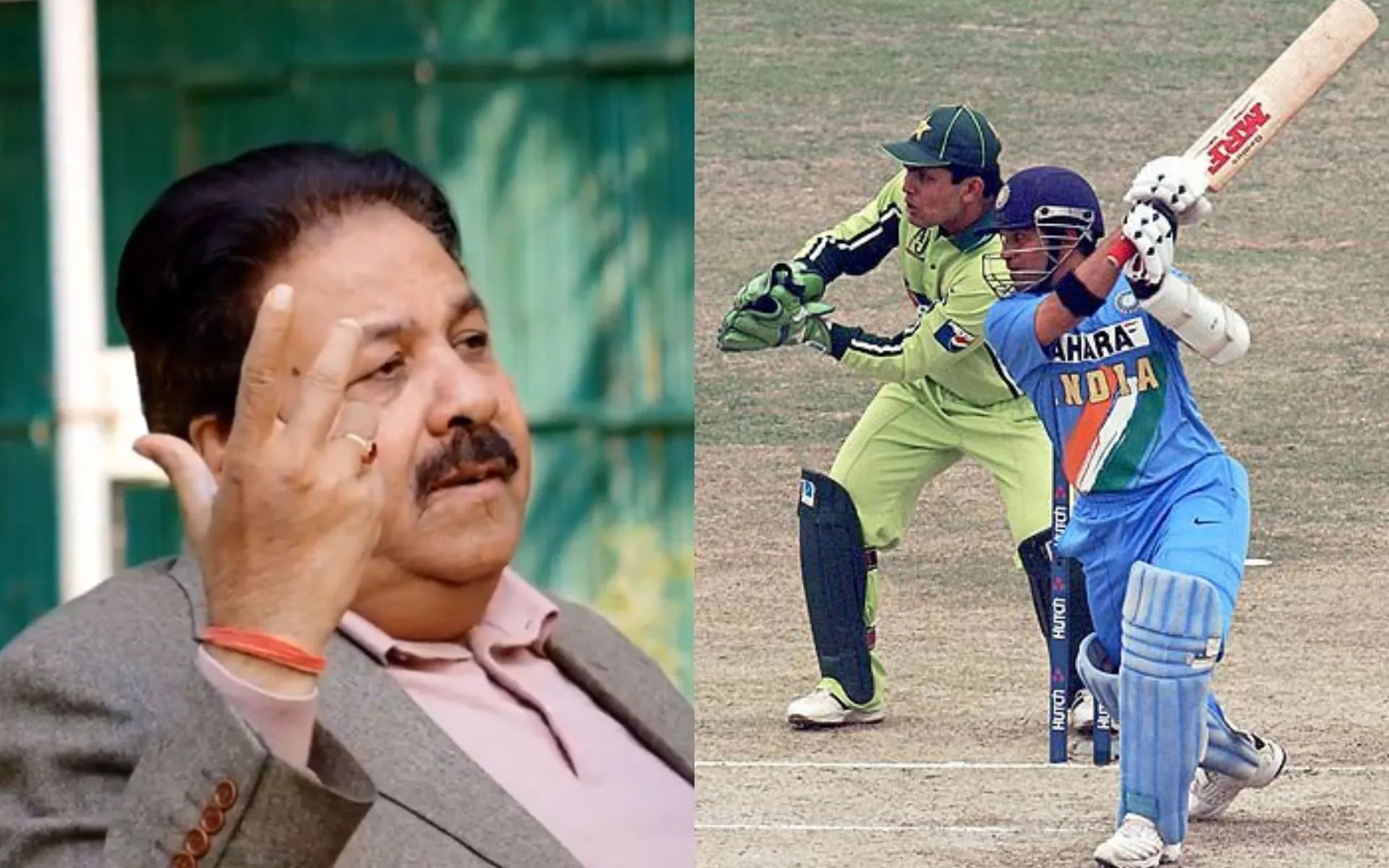 Rajeev Shukla on Sachin Tendulkar (Source: @TRSOriginals/X.com, @CricketopiaCom/X.com)