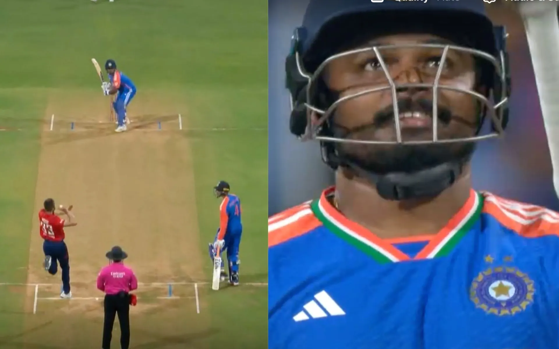 Sanju Samson Wicket- (Source:@ScreenGrab)