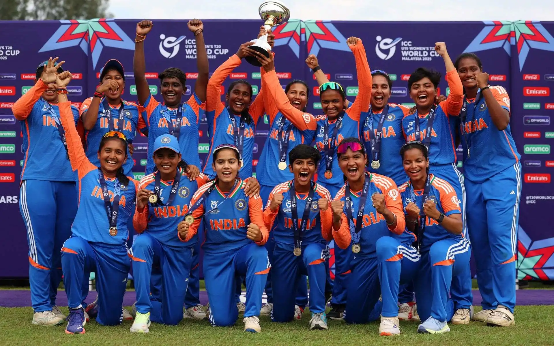 BCCI announced INR 5 crore prize for India Women's U19 team [Source: @ICC/x.com]