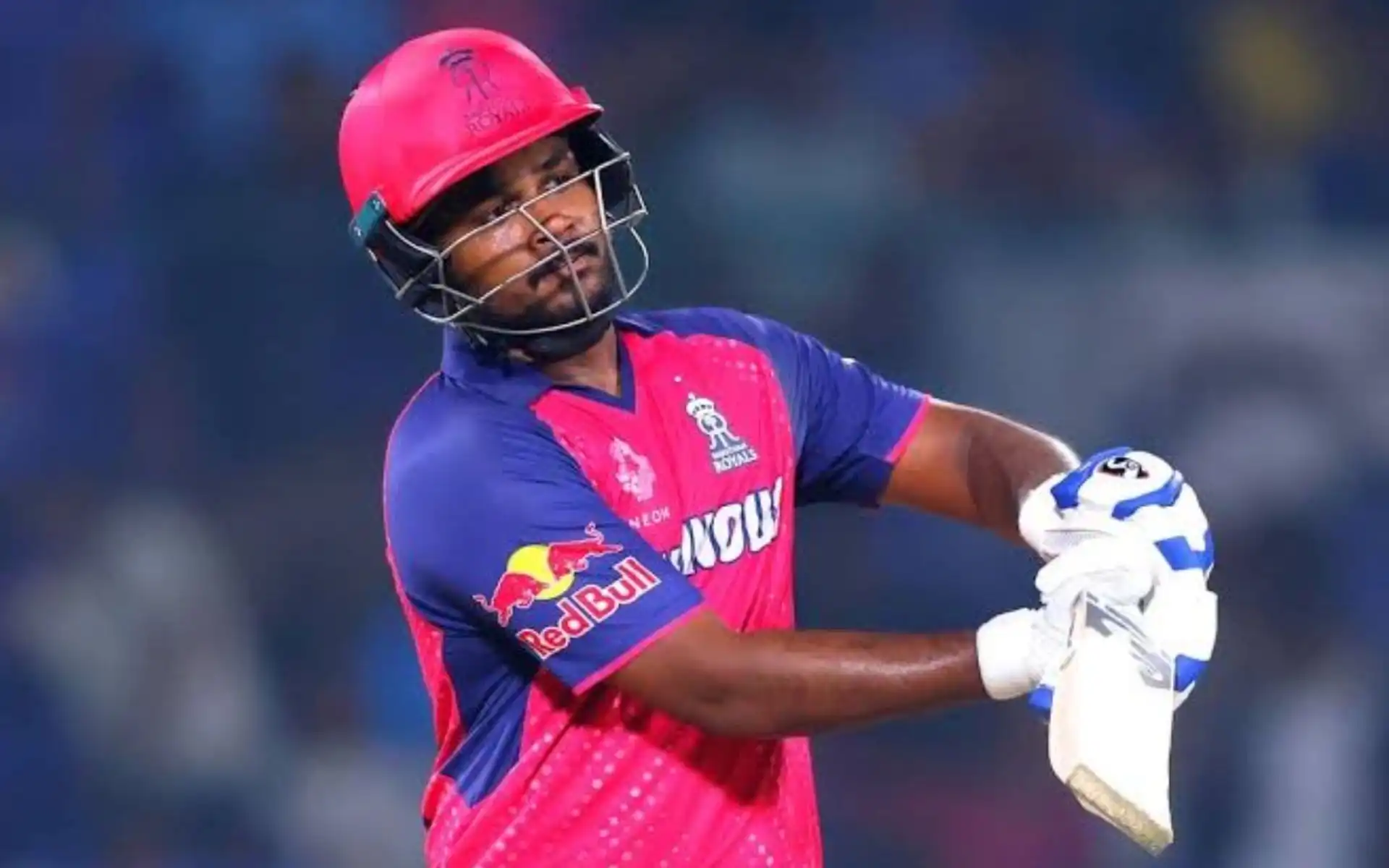 Sanju Samson plays for RR in the IPL [Source: @chinmayshah28/X]