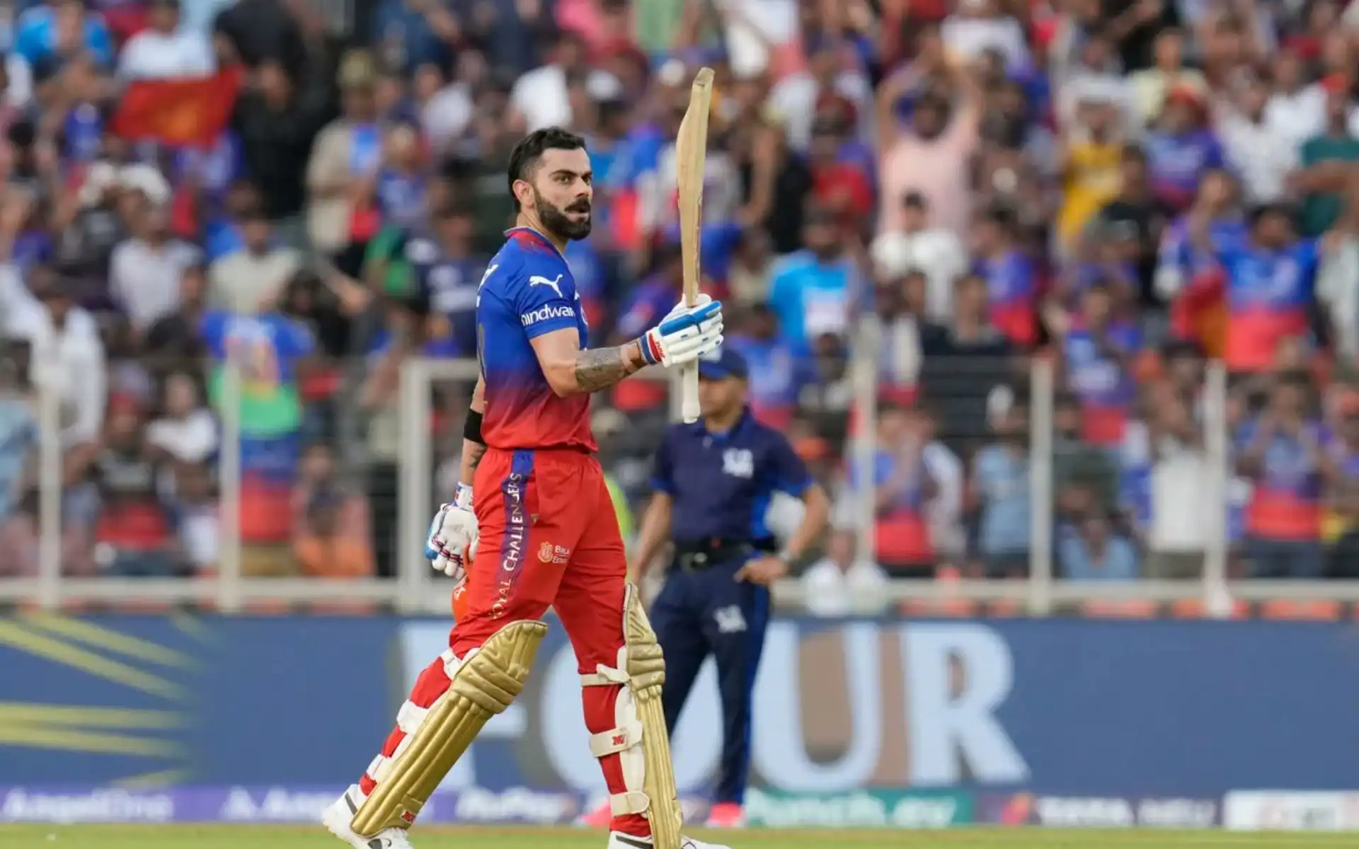 Virat Kohli with RCB in IPL 2024 (Source:@CricCrazyJohns,x.com)
