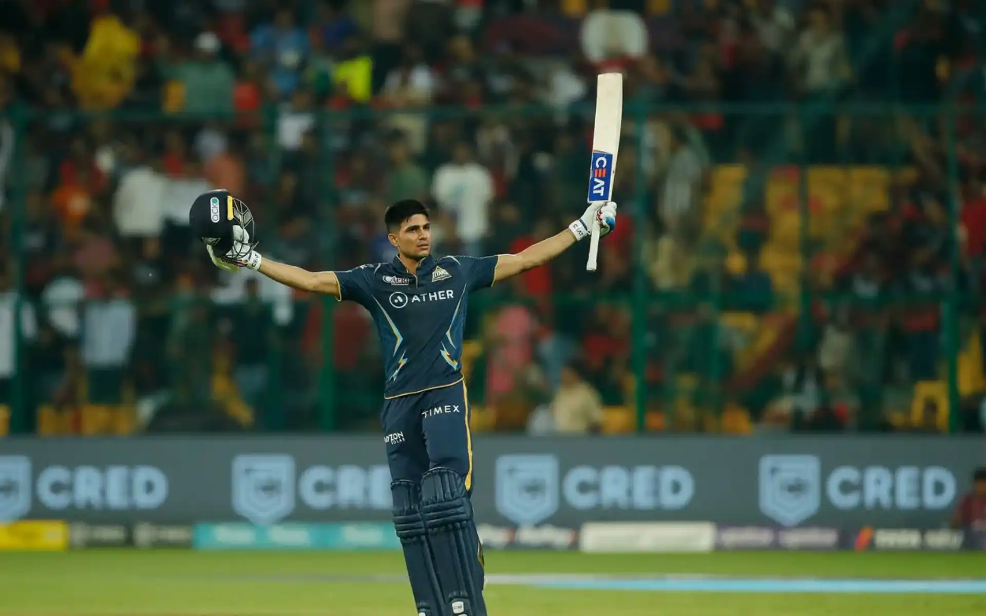Shubman Gill for GT [Source: @CricCrazyJohns/x.com]