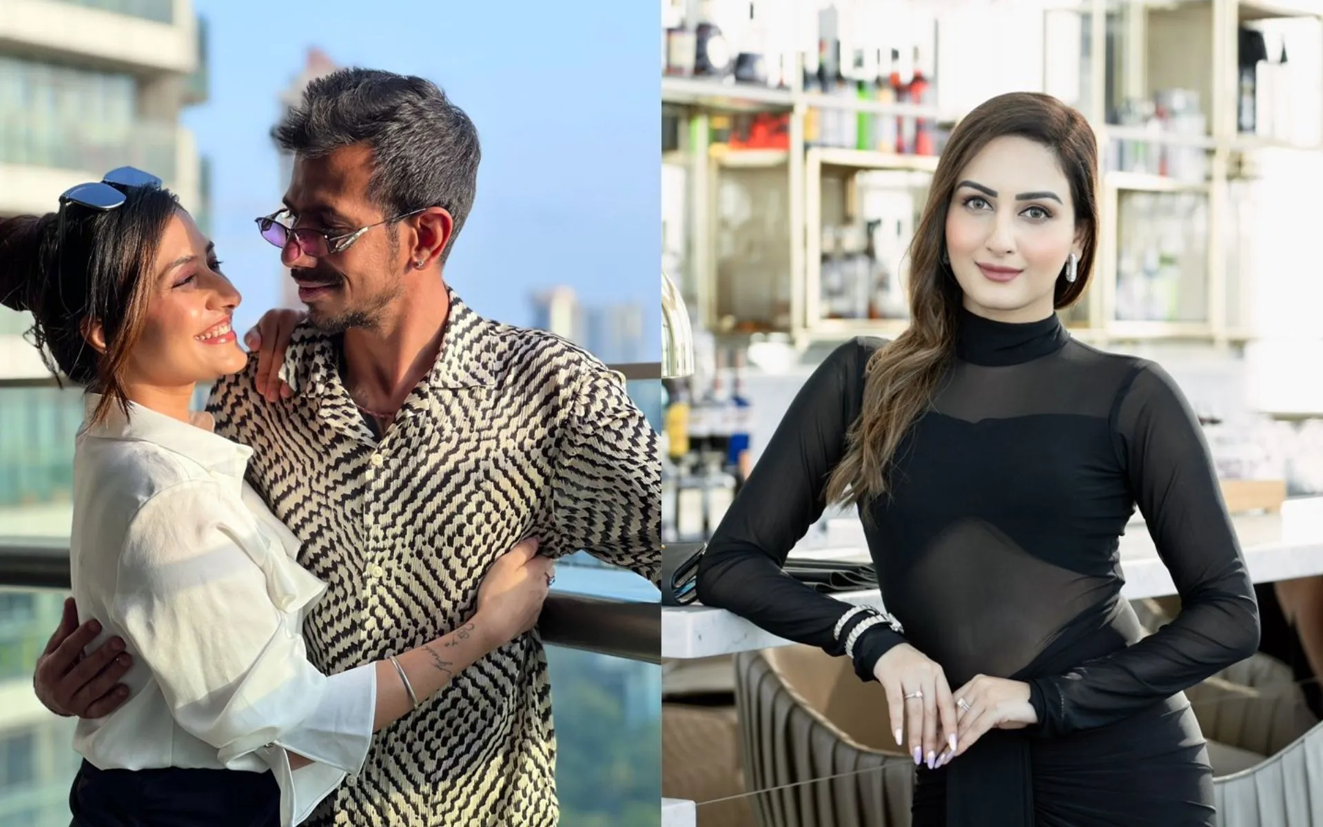 Yuzvendra Chahal and Zaara Yesmin (Source:@zaarayesmin,x.com)