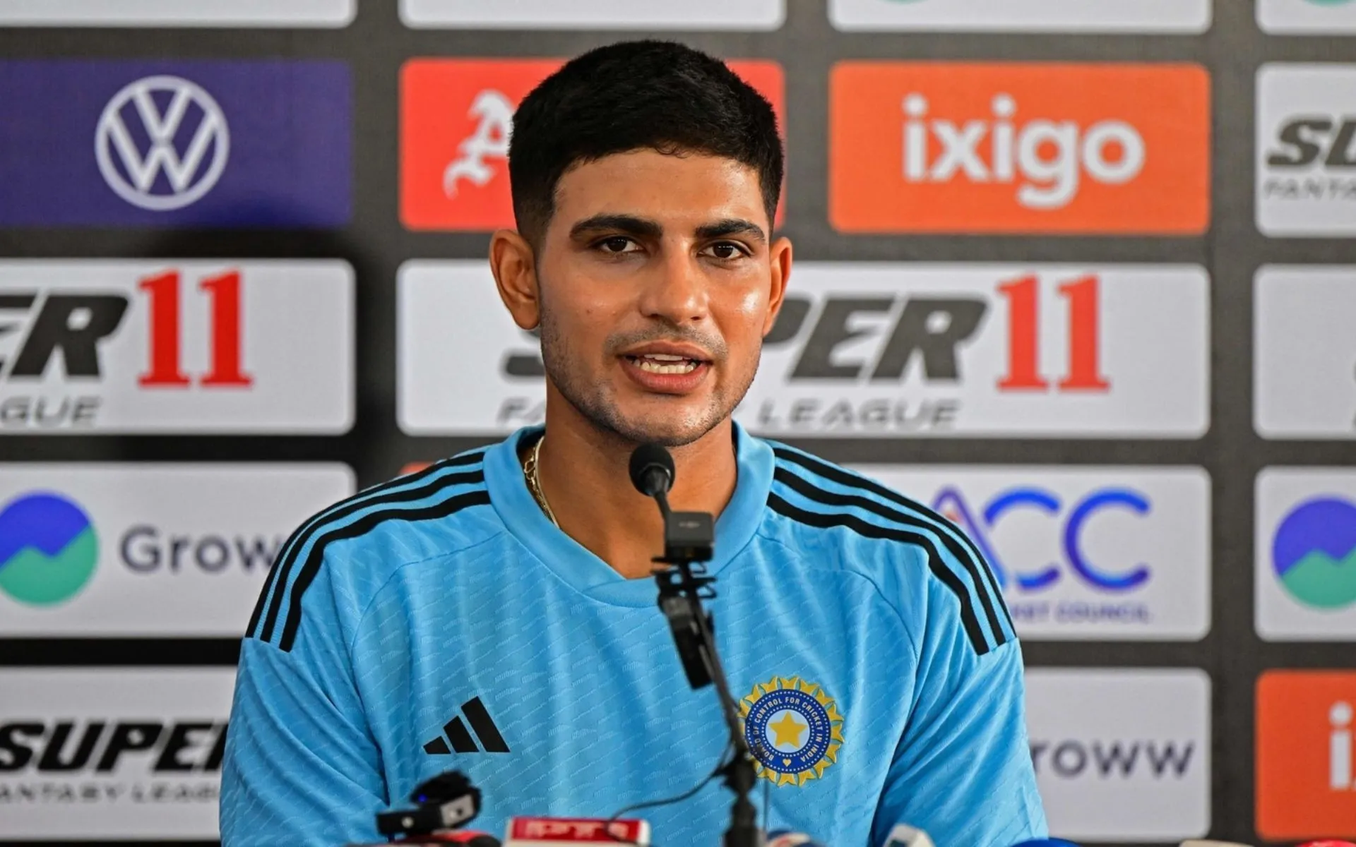 Shubman Gill In Press Conference (Source: @ImTanujSingh/x.com)