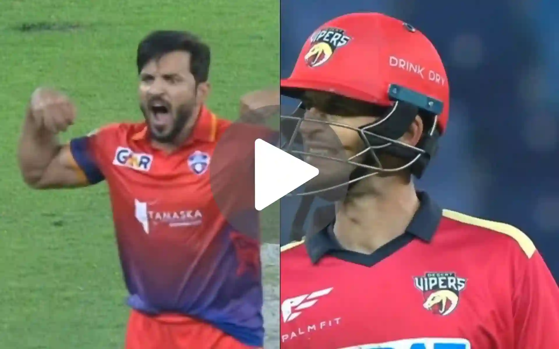 [Watch] Gulbadin Naib Roars In Anger After Outfoxing Alex Hales In ILT20 Qualifier