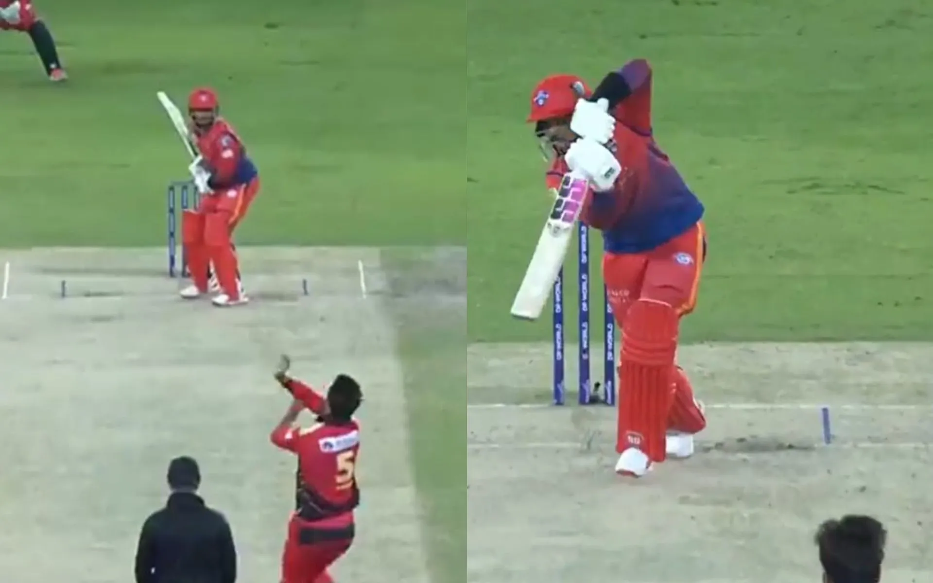 Shai Hope Playing a cover drive. (Source - ZEE Cricket/X.COM)