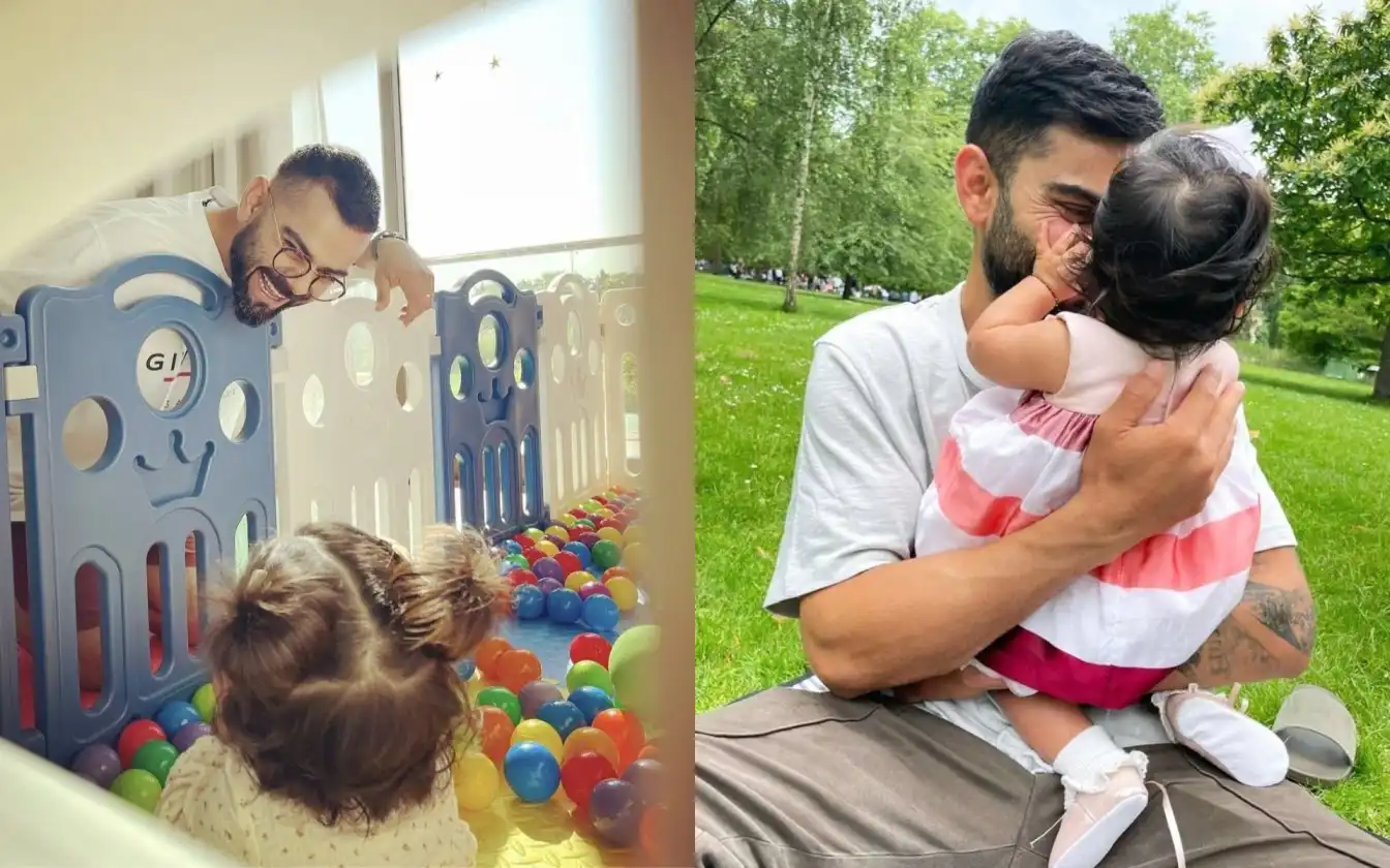 Virat Kohli and fatherhood [Source: @ViratGang/X.com]
