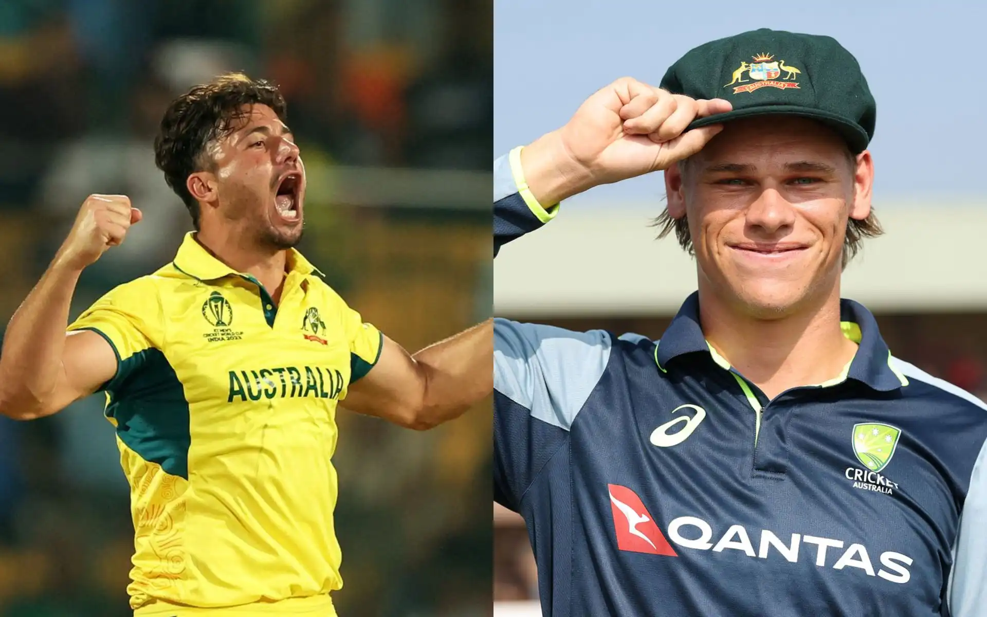 Marcus Stoinis, Cooper Connolly [Source: @ICC, @cricbuzz/x.com]