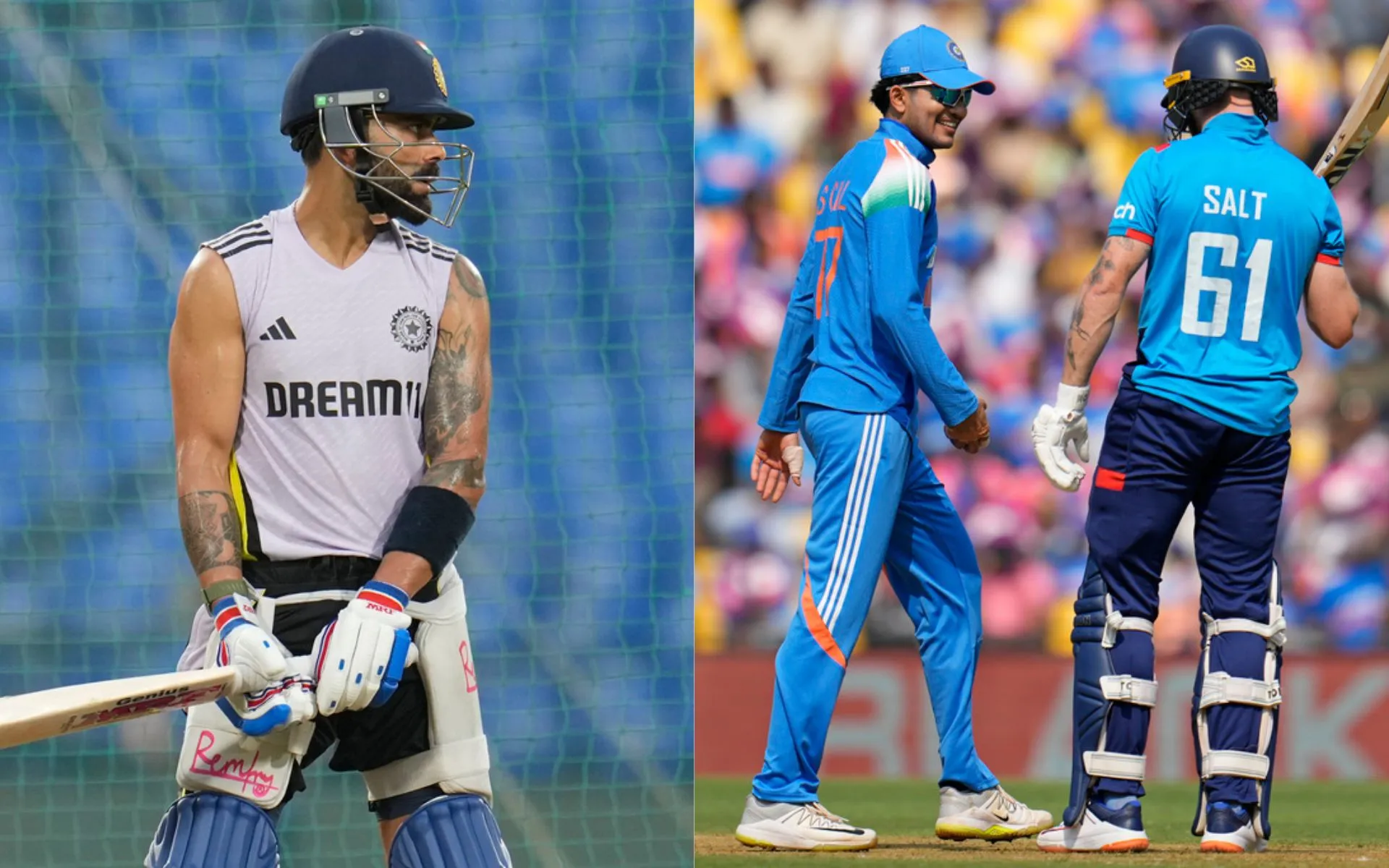 Virat Kohli vs Shubman Gill (Source:AP)