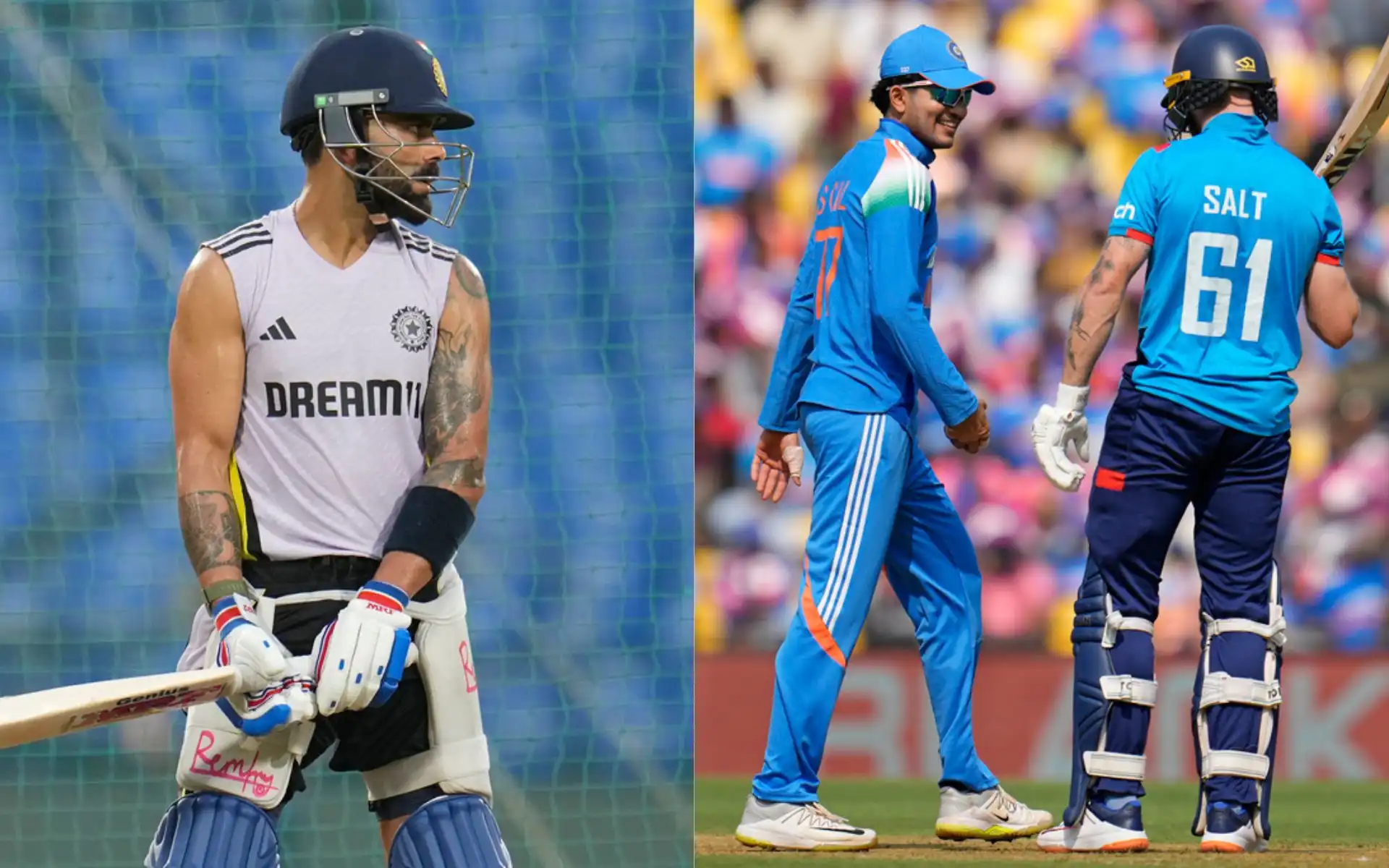 Virat Kohli vs Shubman Gill (Source:AP)