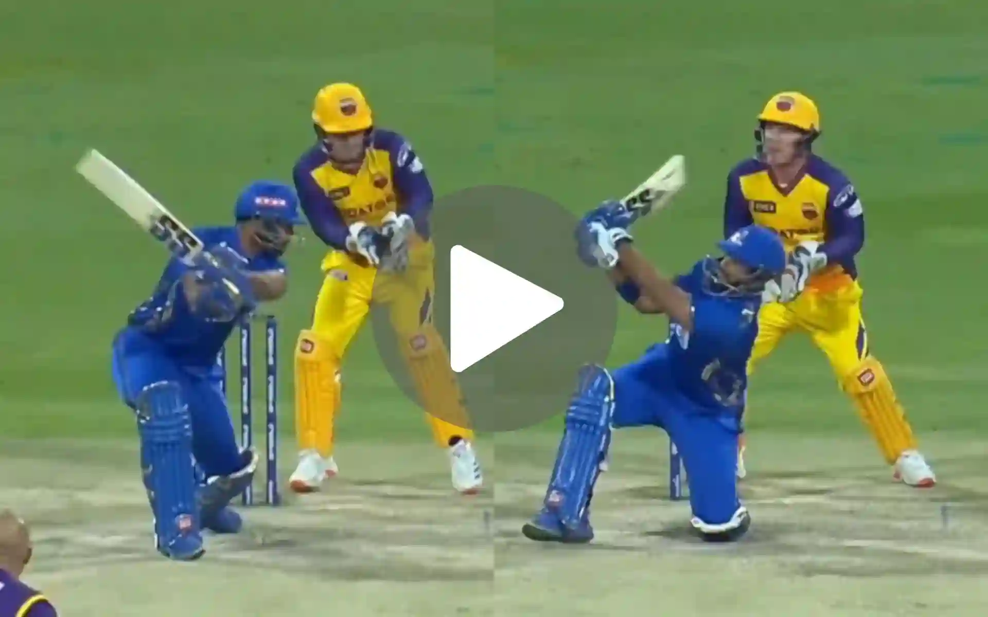 [Watch] 4, 4, 6 - LSG Star Nicholas Pooran Goes Bang Bang; Sets ILT20 Eliminator On Fire