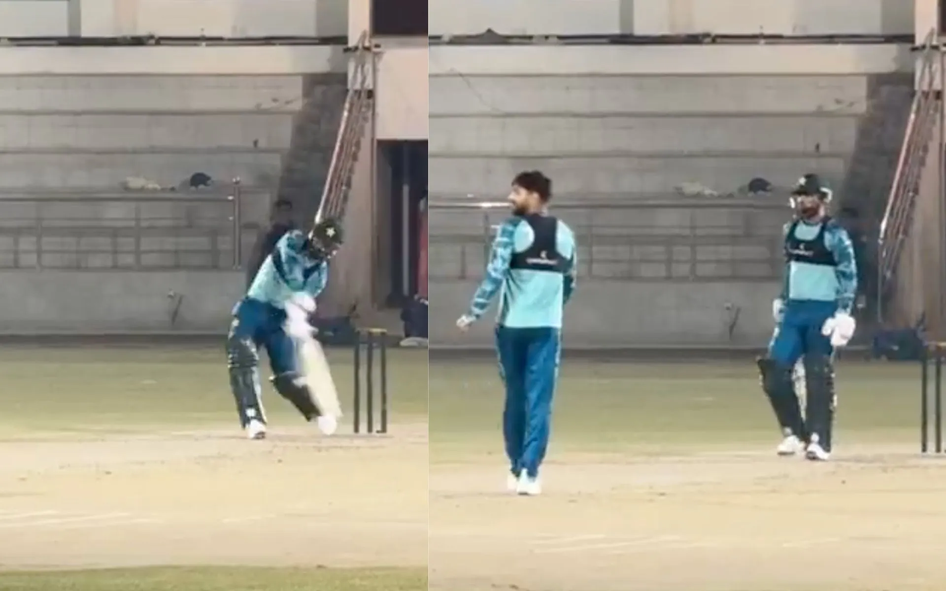 Fakhar smashes Rauf [Source: @abubakartarar_/X.com]

