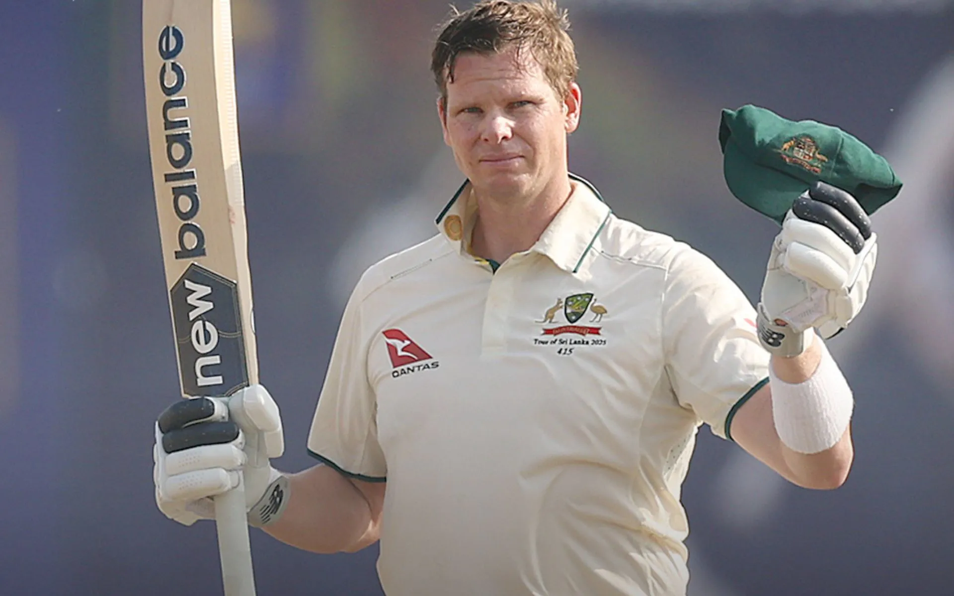 Steve Smith celebrating his century on Day 2 [Source: @cricketcomau/x]