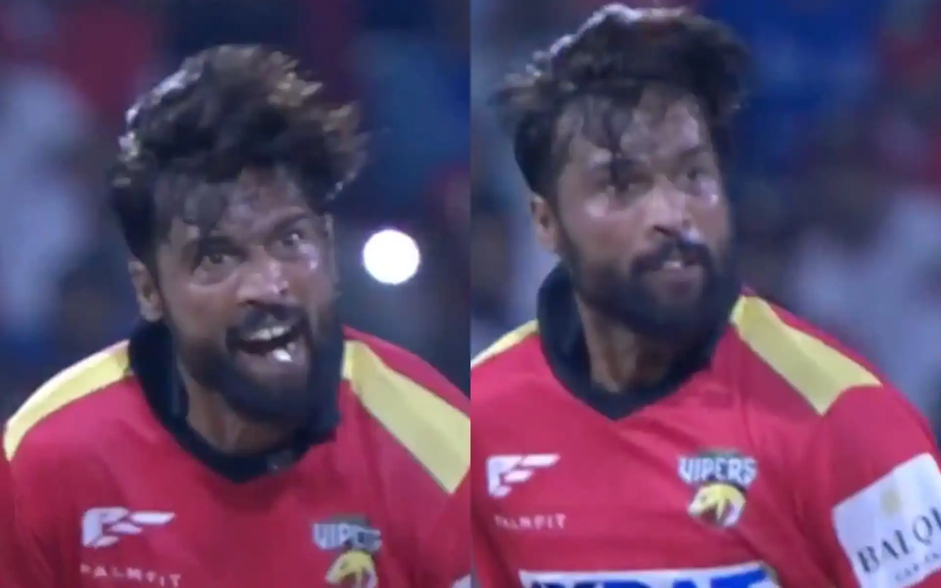 Mohammad Amir's wicket against Sharjah Warriorz (Source:@ilt20onzee/X.com)