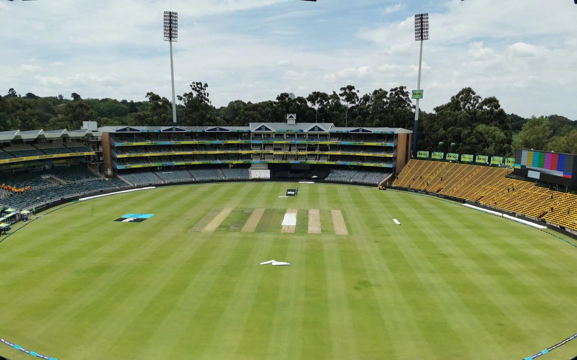 The Wanderers Stadium, Johannesburg (Source: @HustlerCSK/X.com)