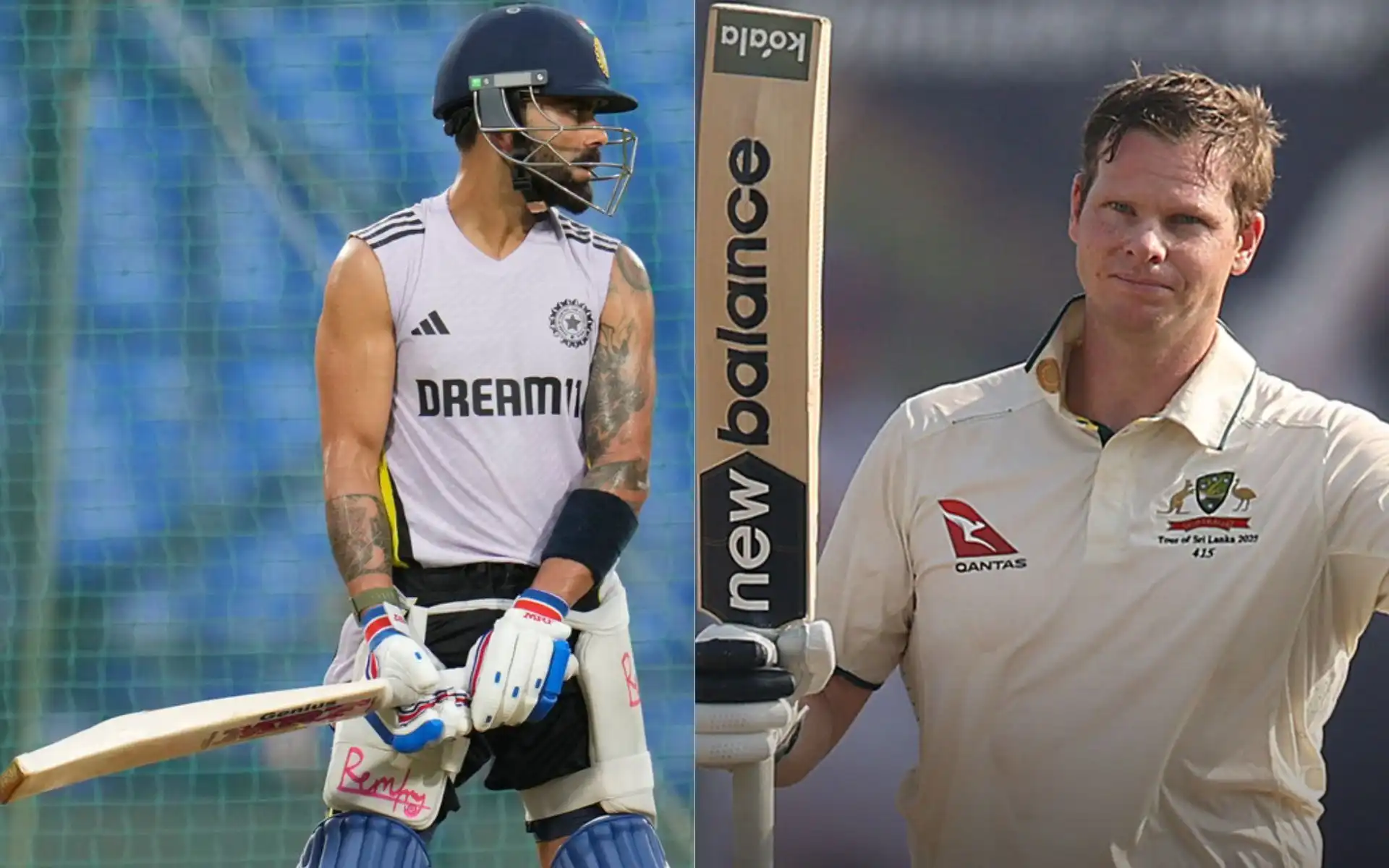 Virat Kohli and Steve Smith [Source: AP Photos, @cricketcomau/x]