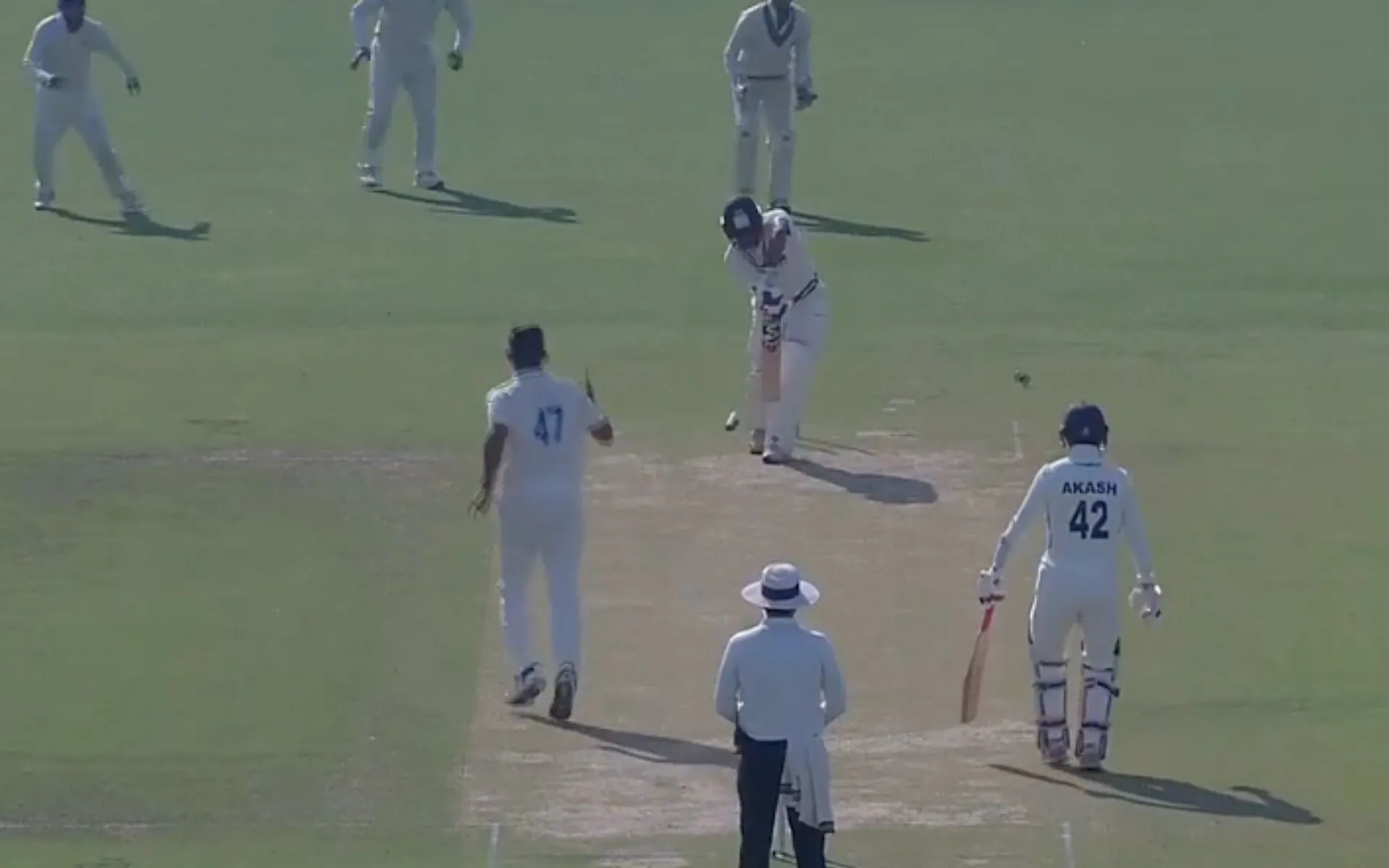 Mumbai collapses in Ranji Trophy Quarter final [Source: @BCCIdomestic/X.com]