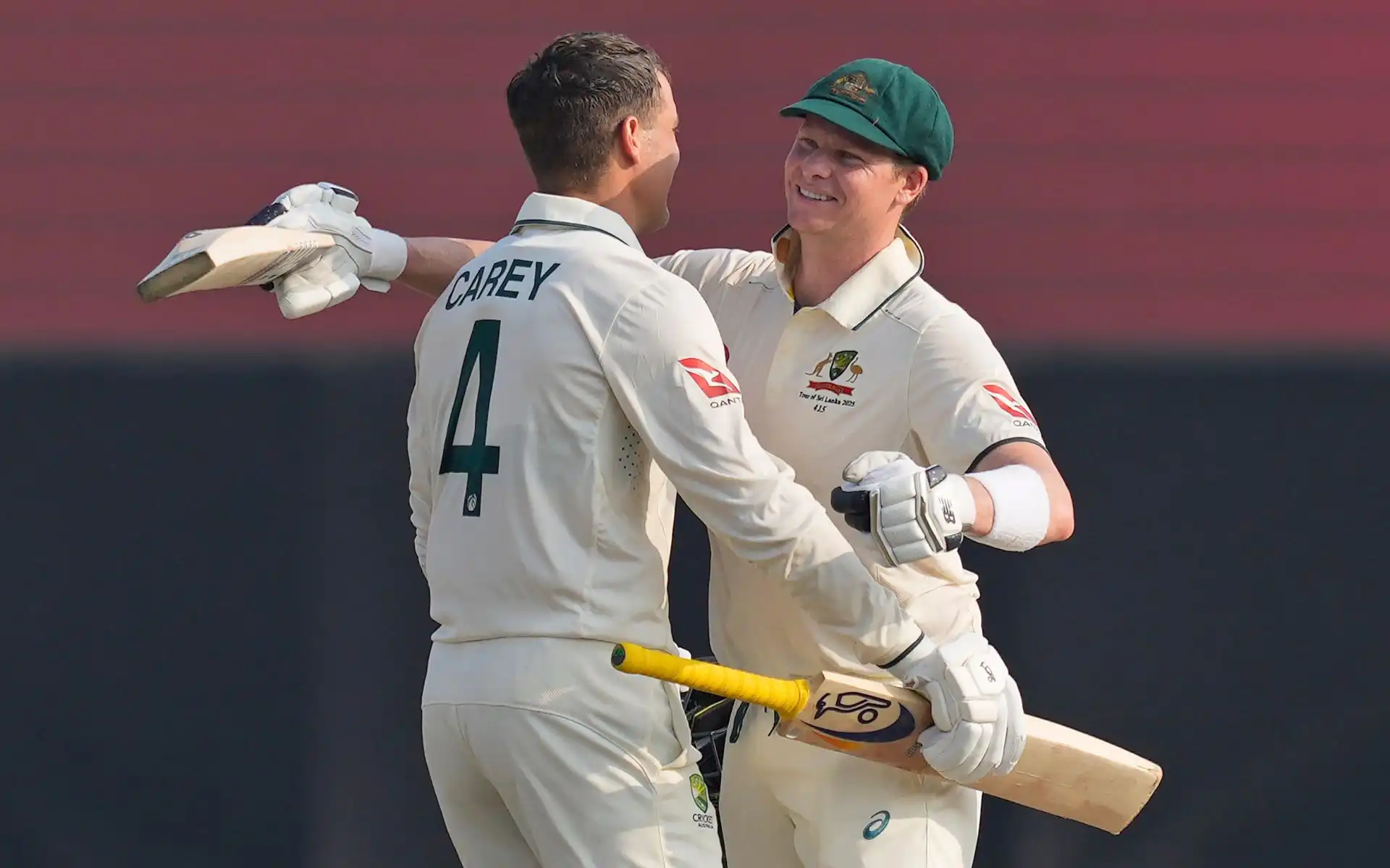 Steve Smith and Alex Carey stitch massive partnership during 2nd Test at Galle [Source: AP Photos]