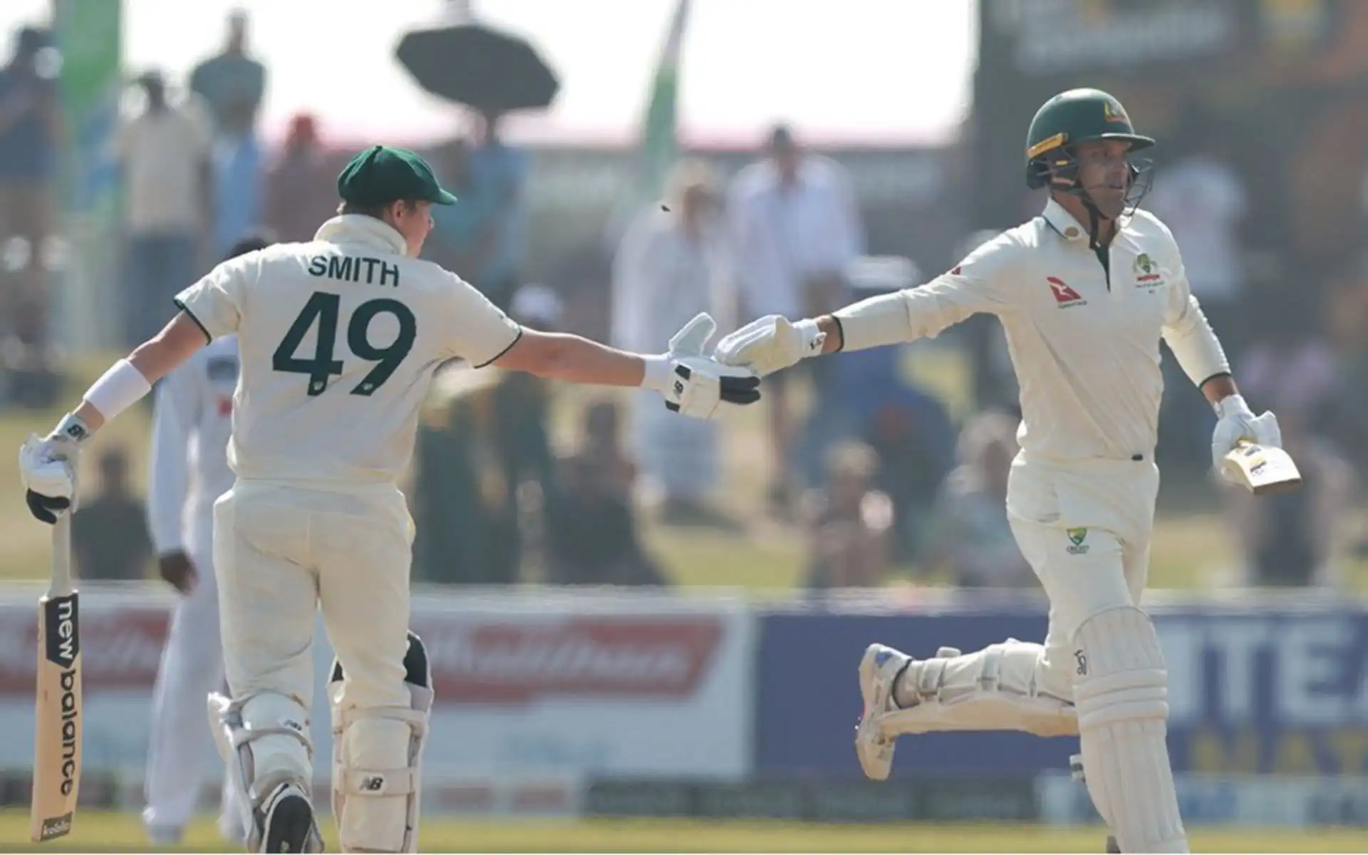 1. 259 – Steve Smith & Alex Carey (Australia), Galle, 2025 [Source: @AkshayTadvi28/X.com]