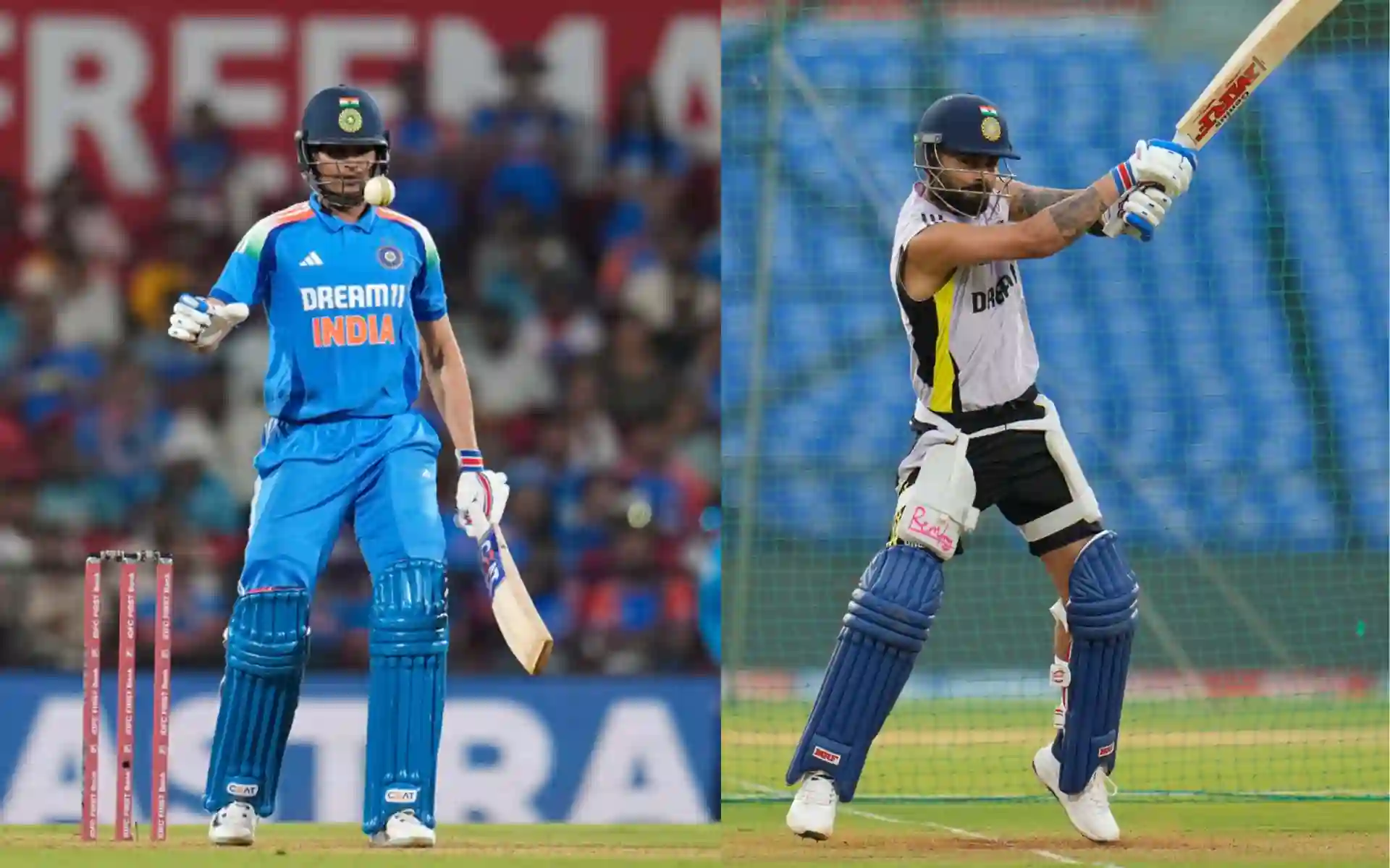 Shubman Gill and Virat Kohli (Source:AP)