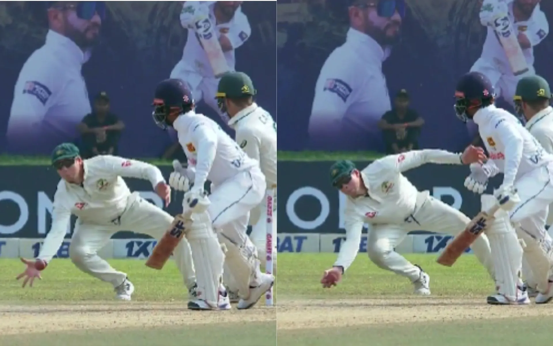 Steve Smith's catch left everyone stunned [Source: @7Cricket/x.com]