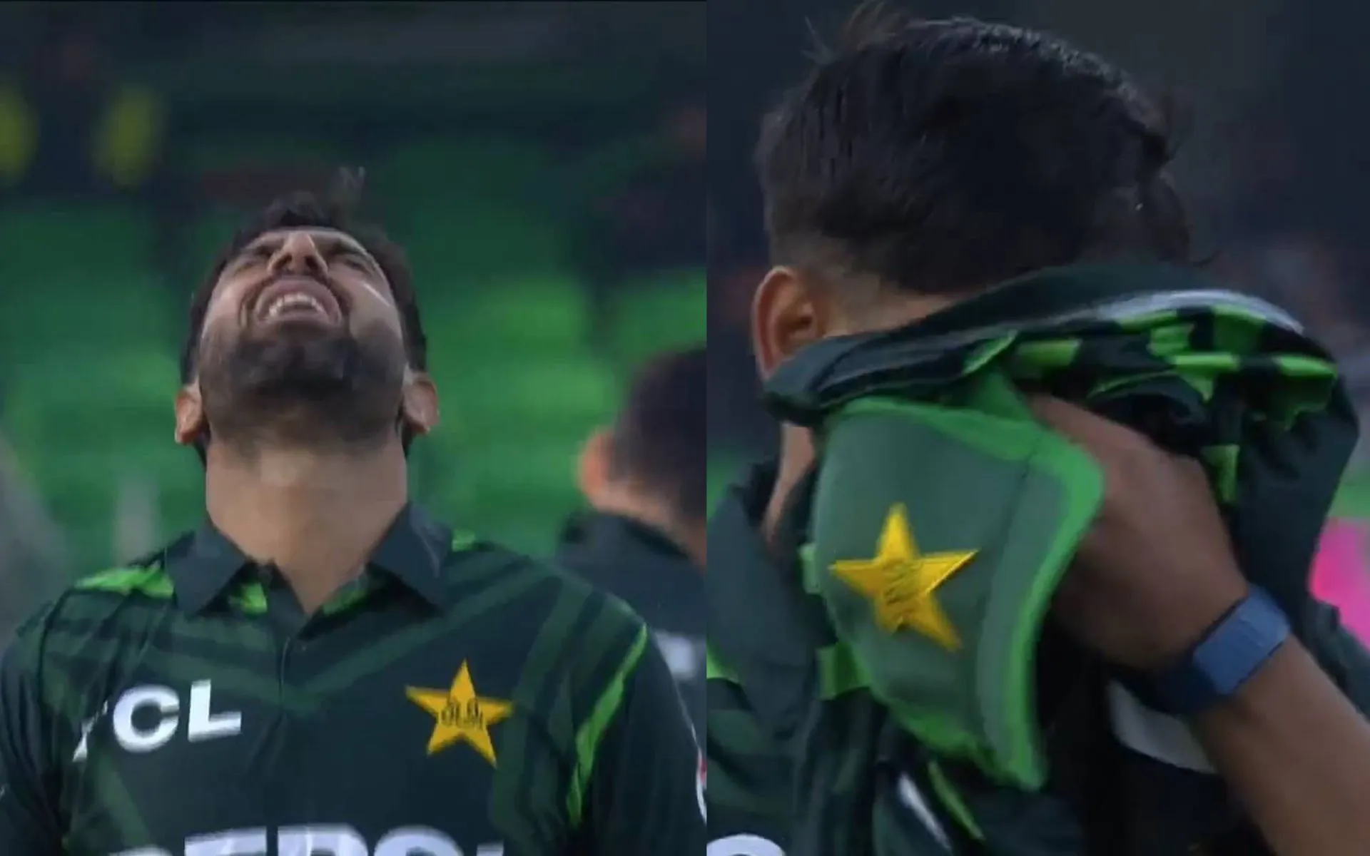 Haris Rauf injury- (Source:@Paknet/X.com)